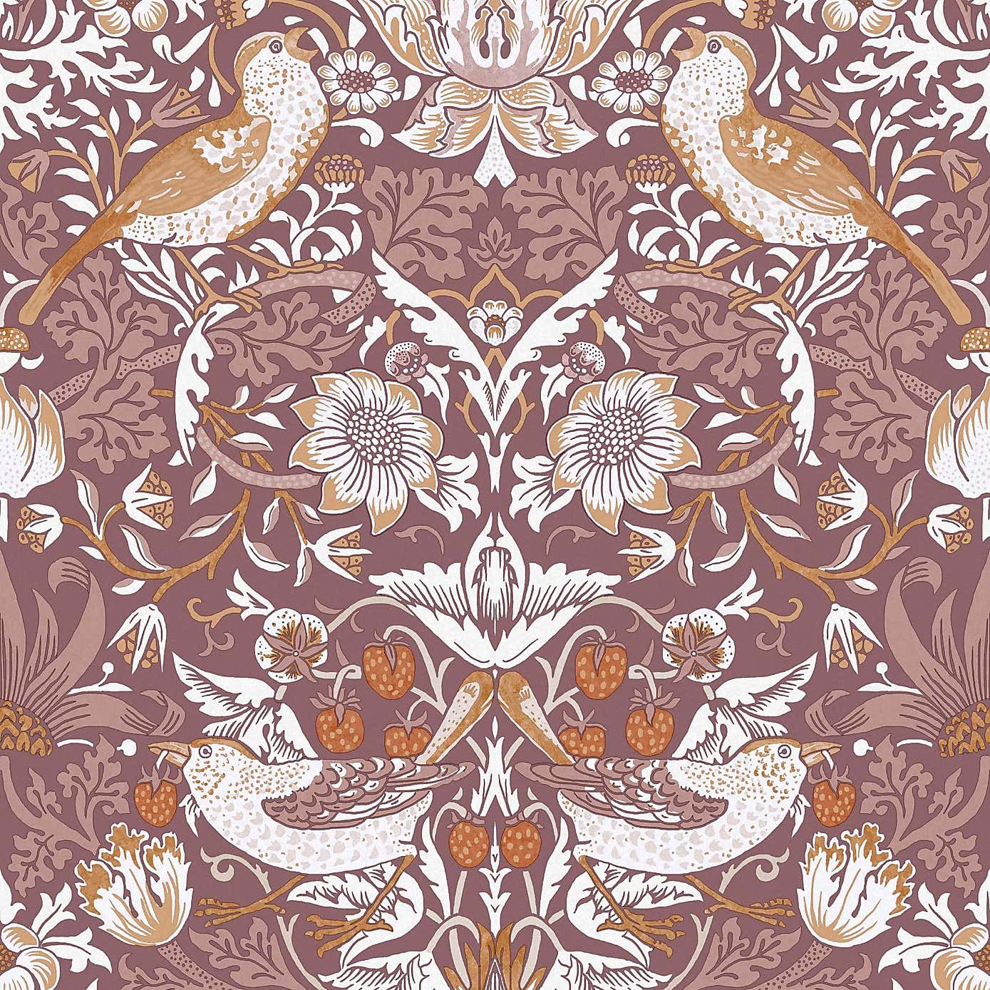 Strawberry Thief Wallpaper