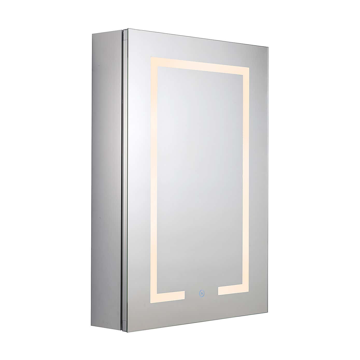 Cartlon Single Door LED Illuminated Cabinet