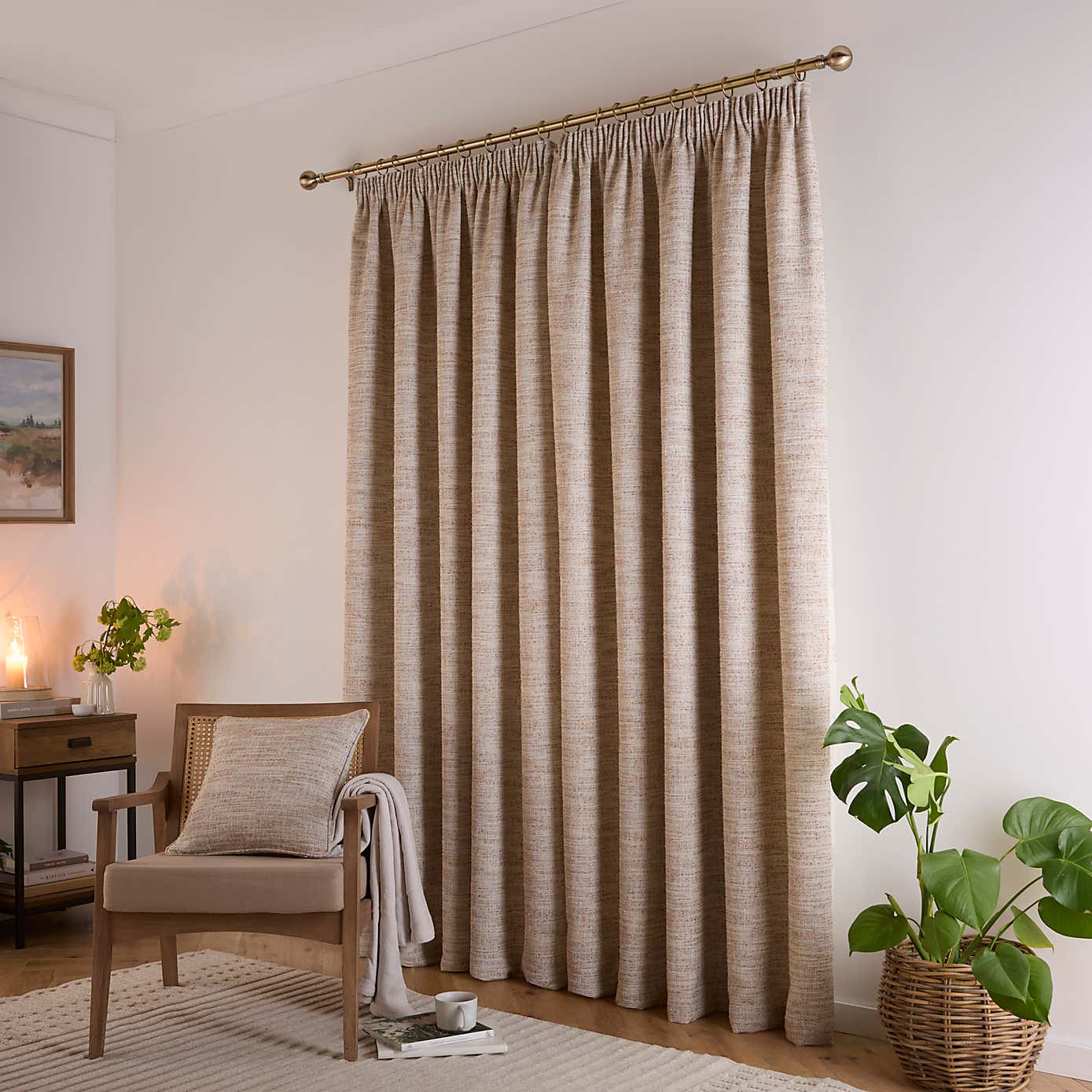 Churchgate Stathern Pencil Pleat Curtains