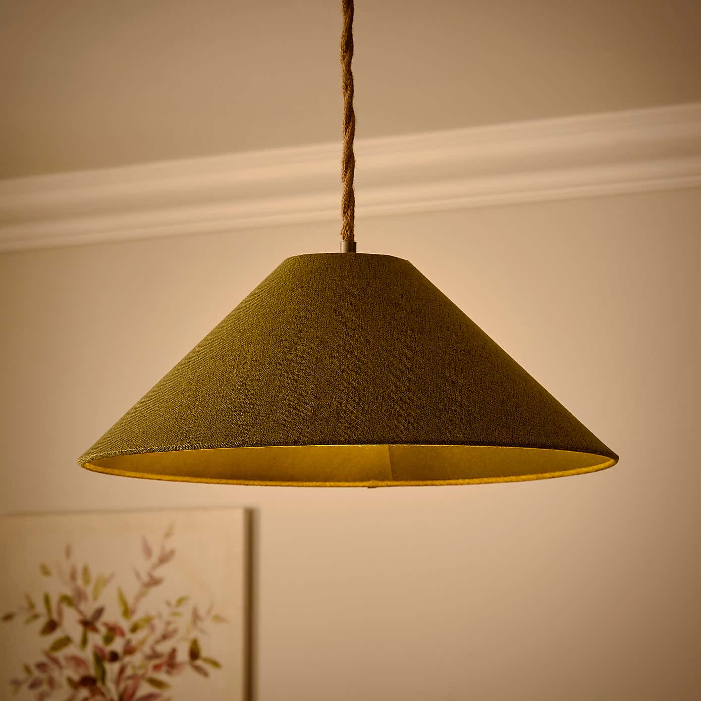 Churchgate Ashby Conical Extreme Empire Easy Fit Lamp Shade