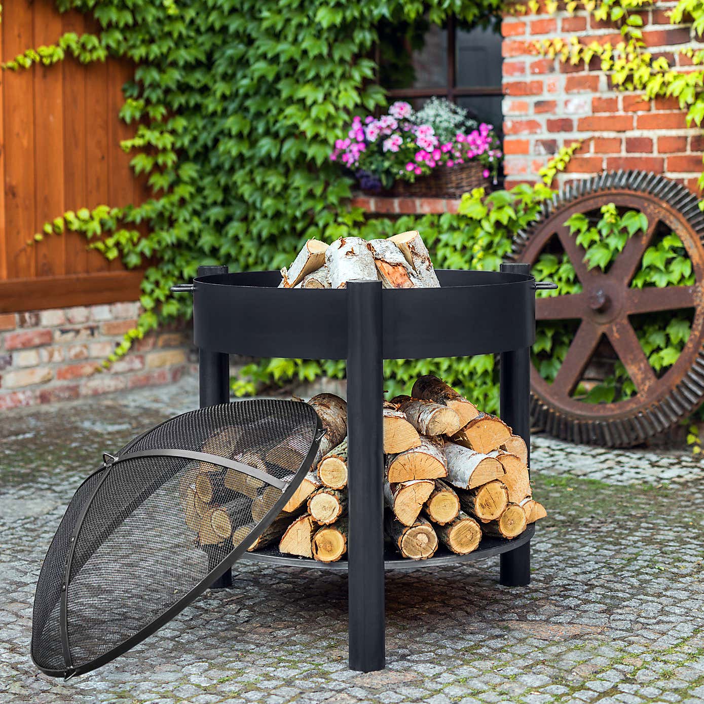 Montana Steel High Fire Bowl