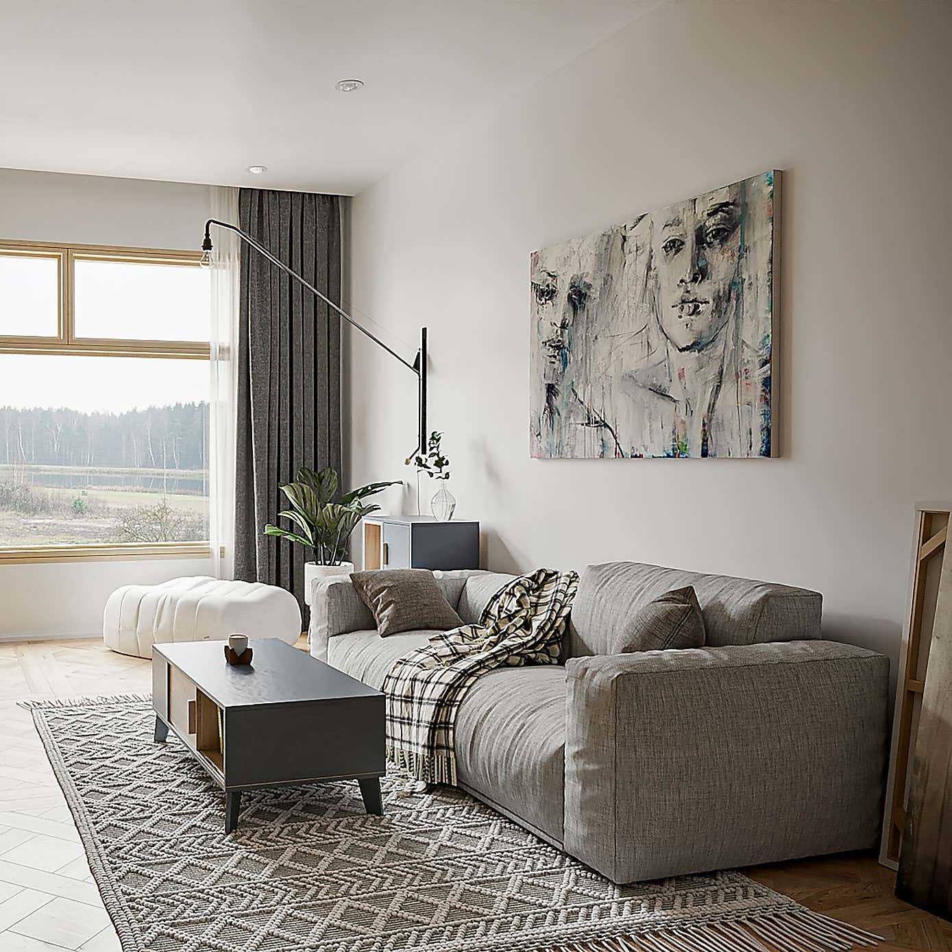 Cobalt Coffee Table Grey