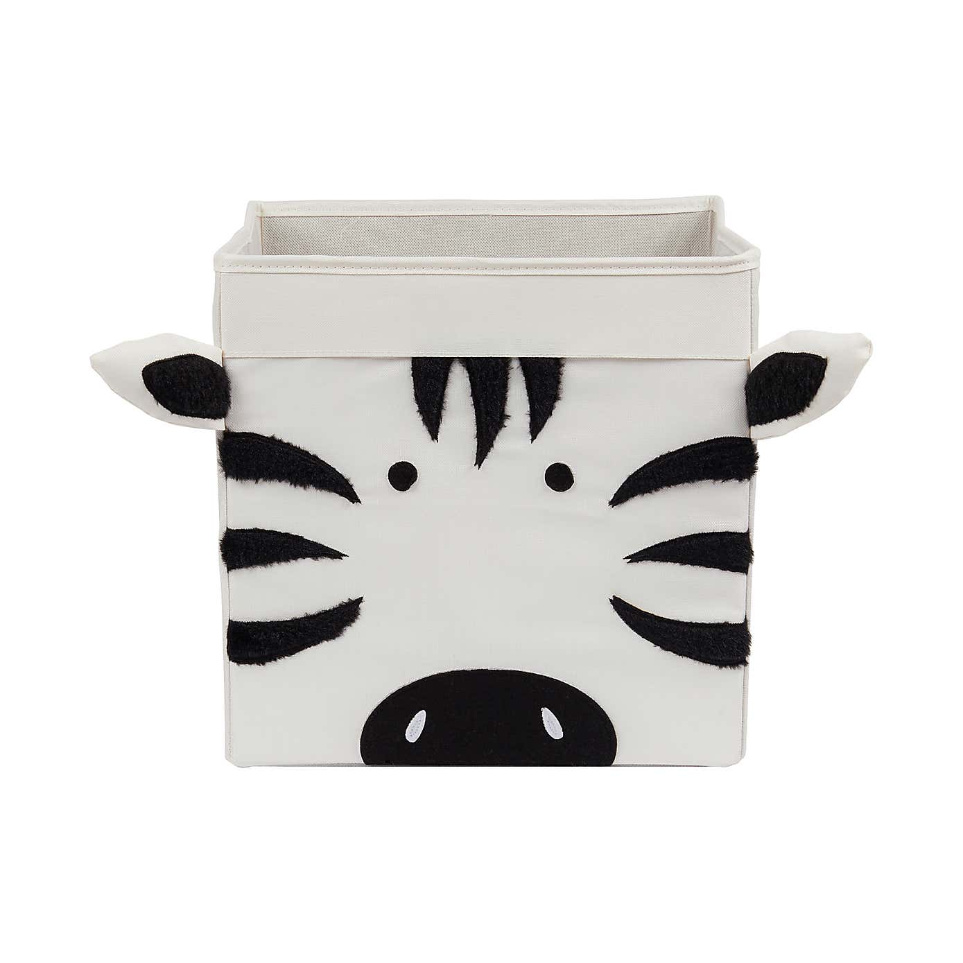 Zebra Felt Foldable Box