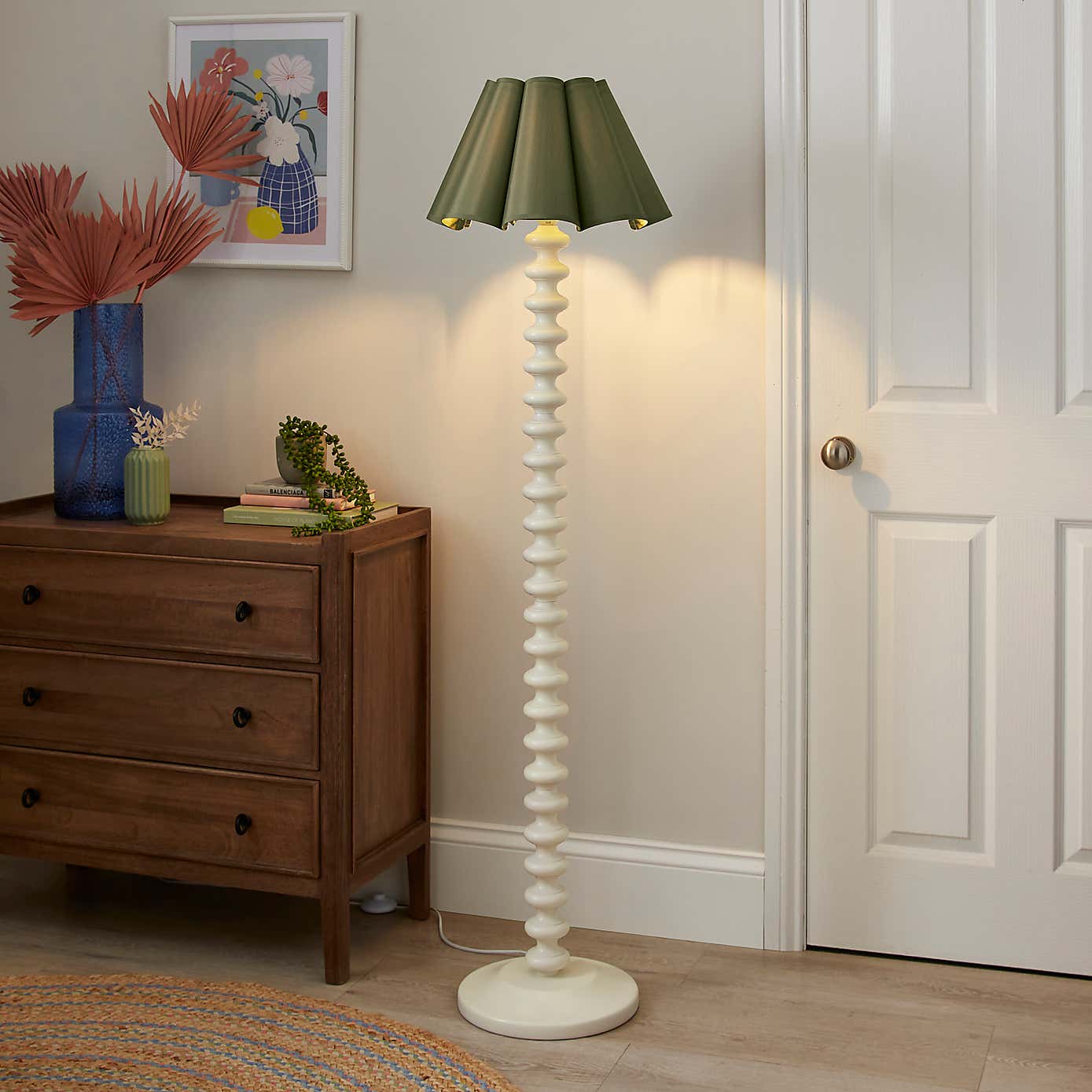 Petal Pleat Easy Fit Lamp Shade