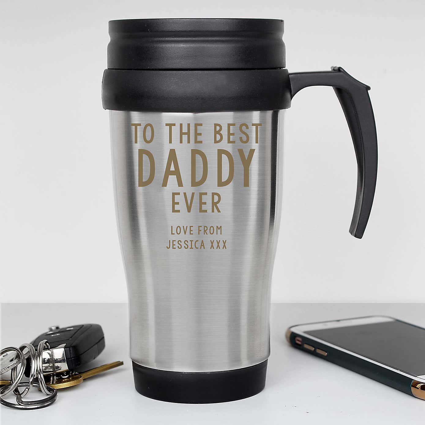 Personalised Classic Travel Mug