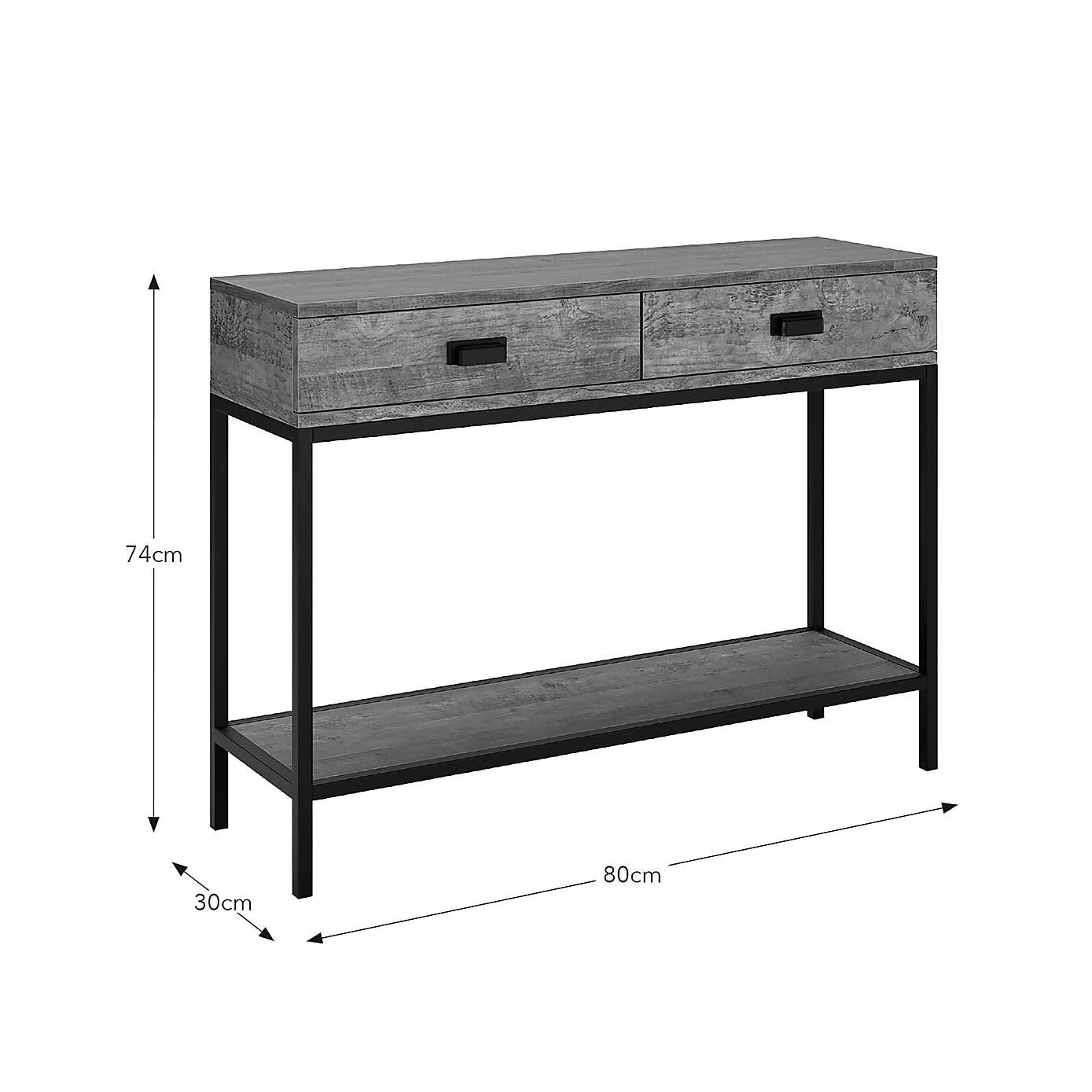 Fulton Console Table Pine