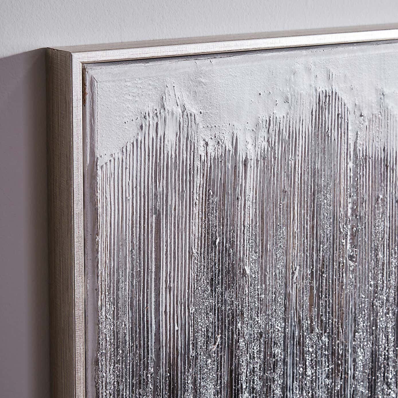 Sparkle Glitter Abstract Canvas