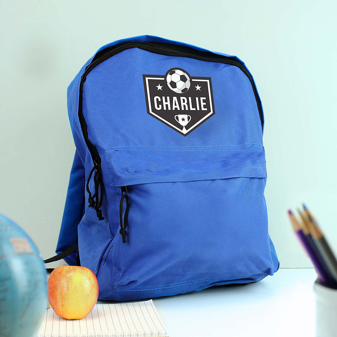 Personalised Football Backpack