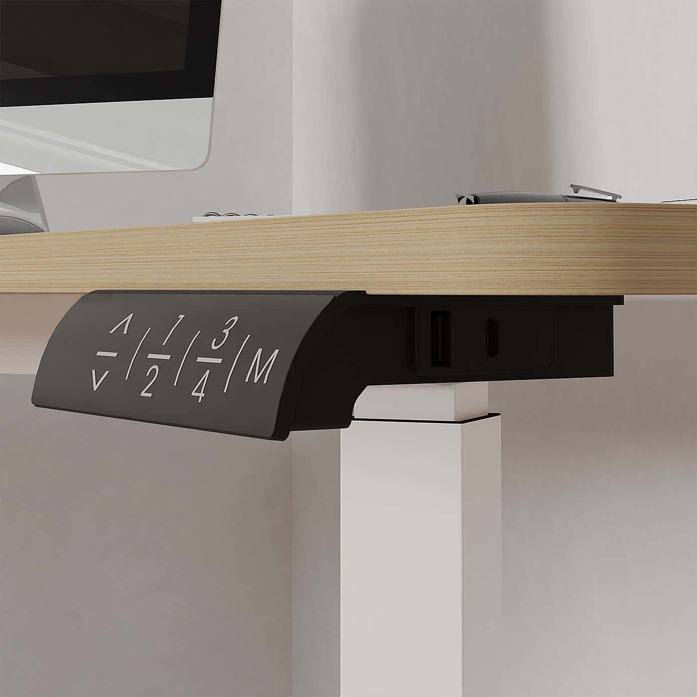 Gino Corner Height Adjustable Desk