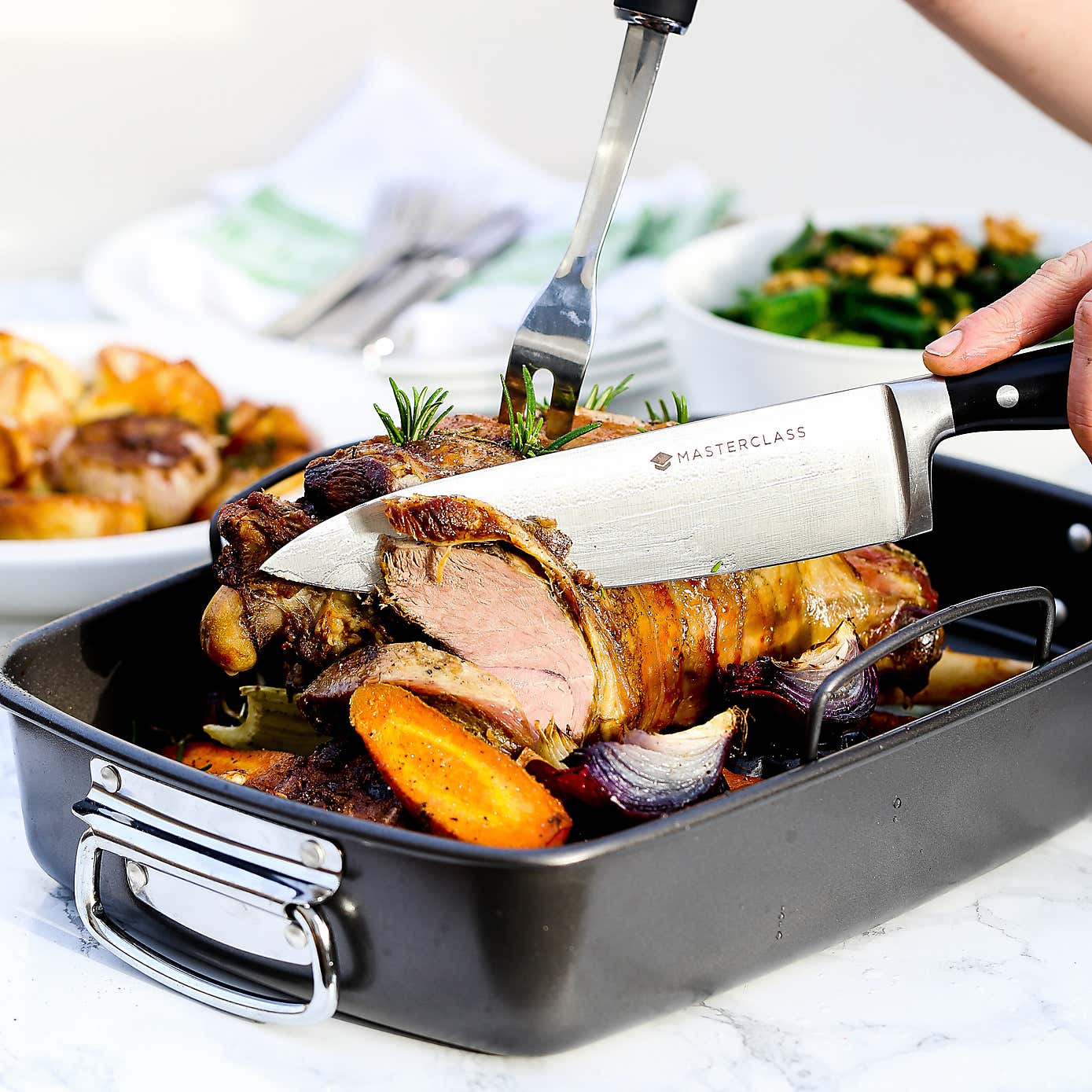 MasterClass Non Stick Roaster with Rack