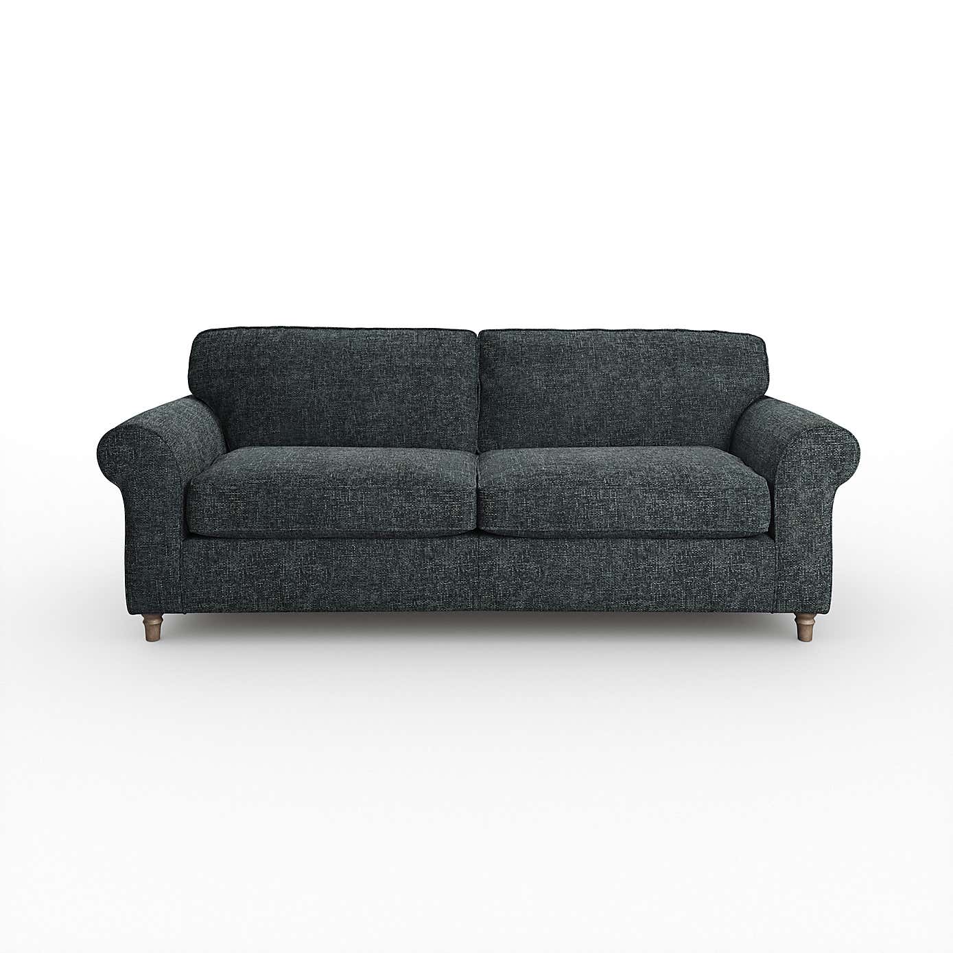 Flori 4 Seater Sofa, Chunky Chenille