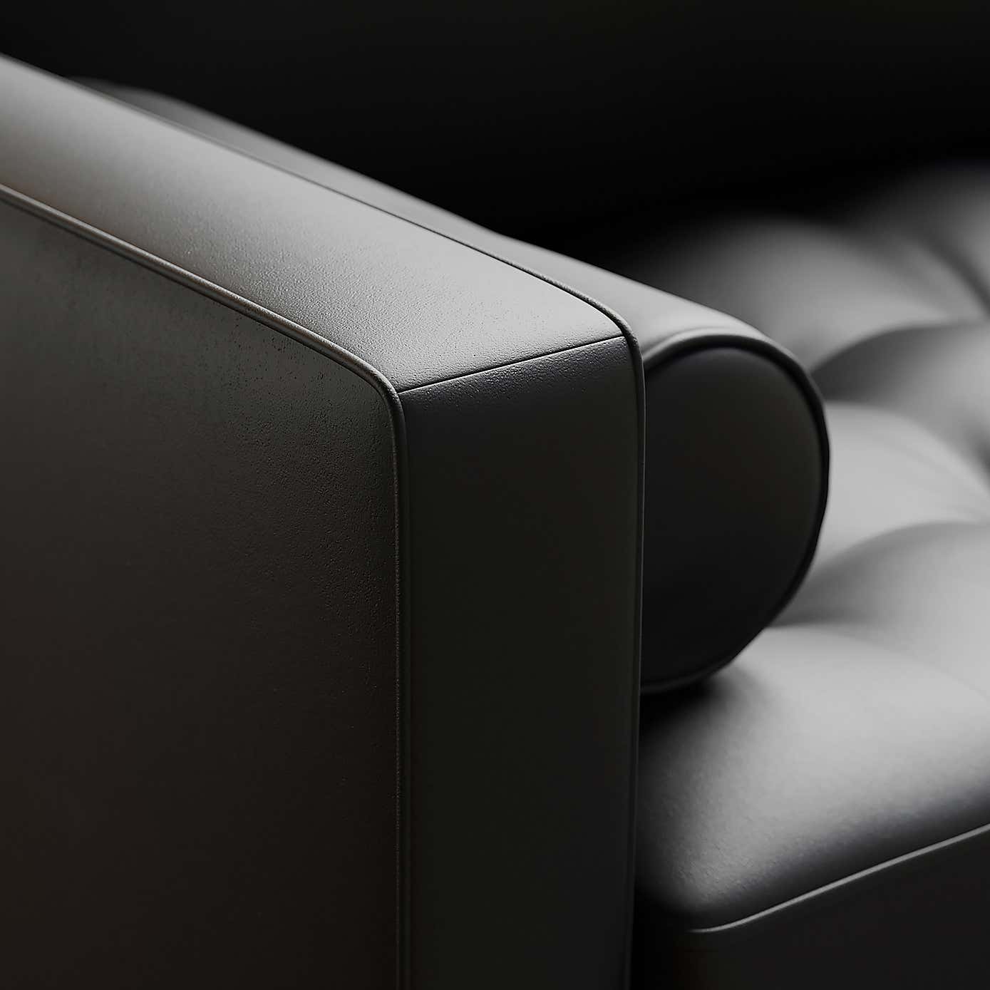 Zoe Faux Leather 2 Seater Sofa