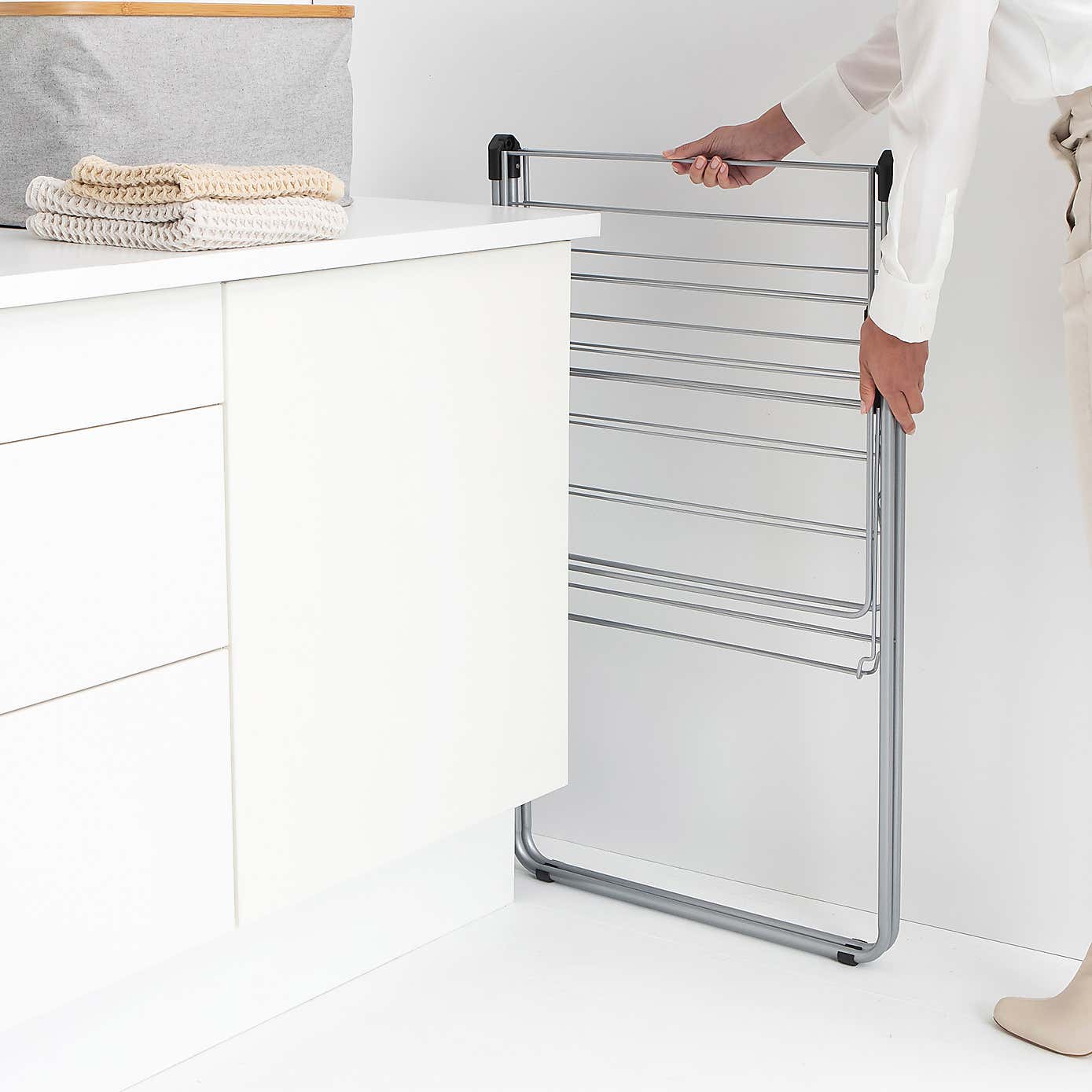 Brabantia Grey HangOn Drying Rack 15m