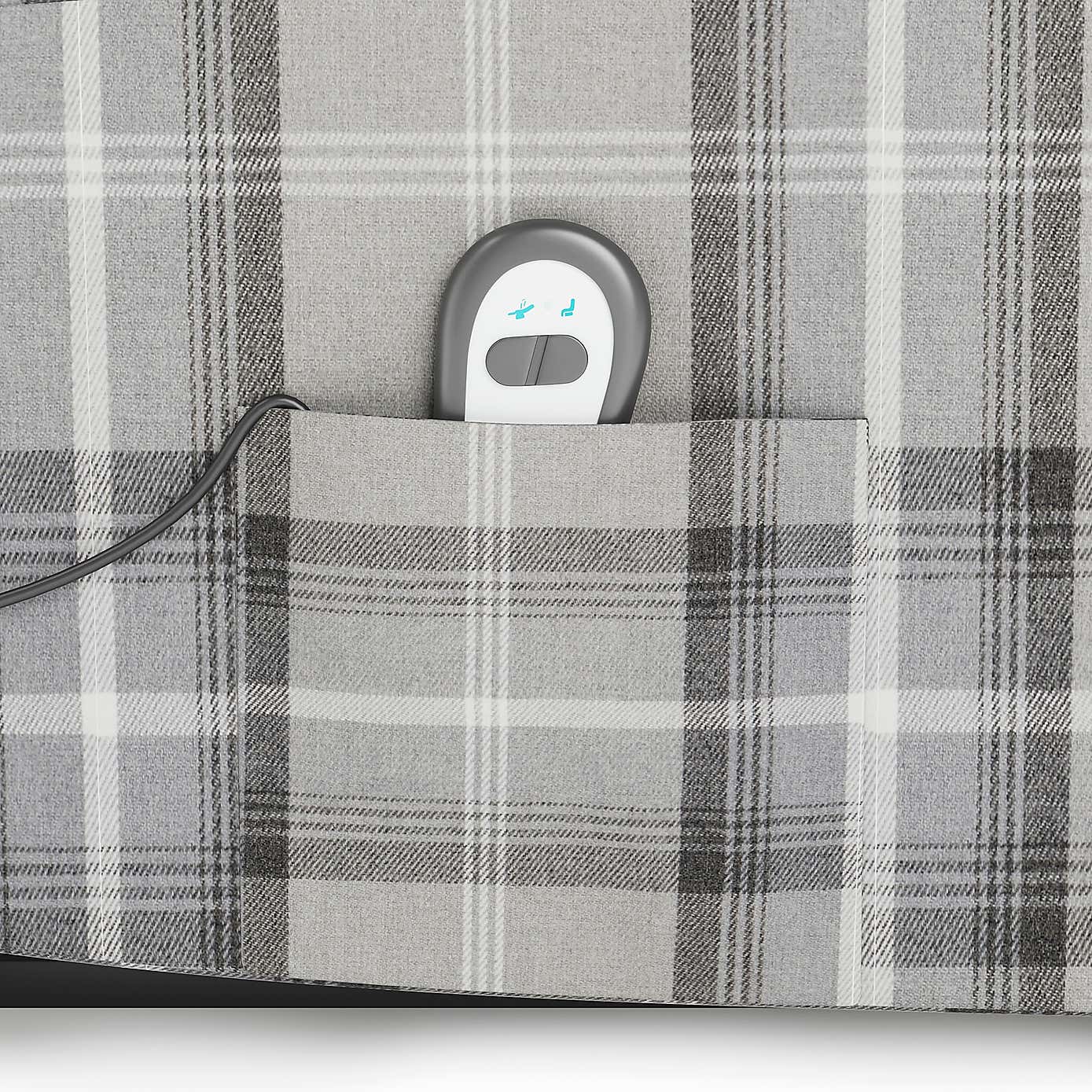 Edith Check Rise and Recline Chair