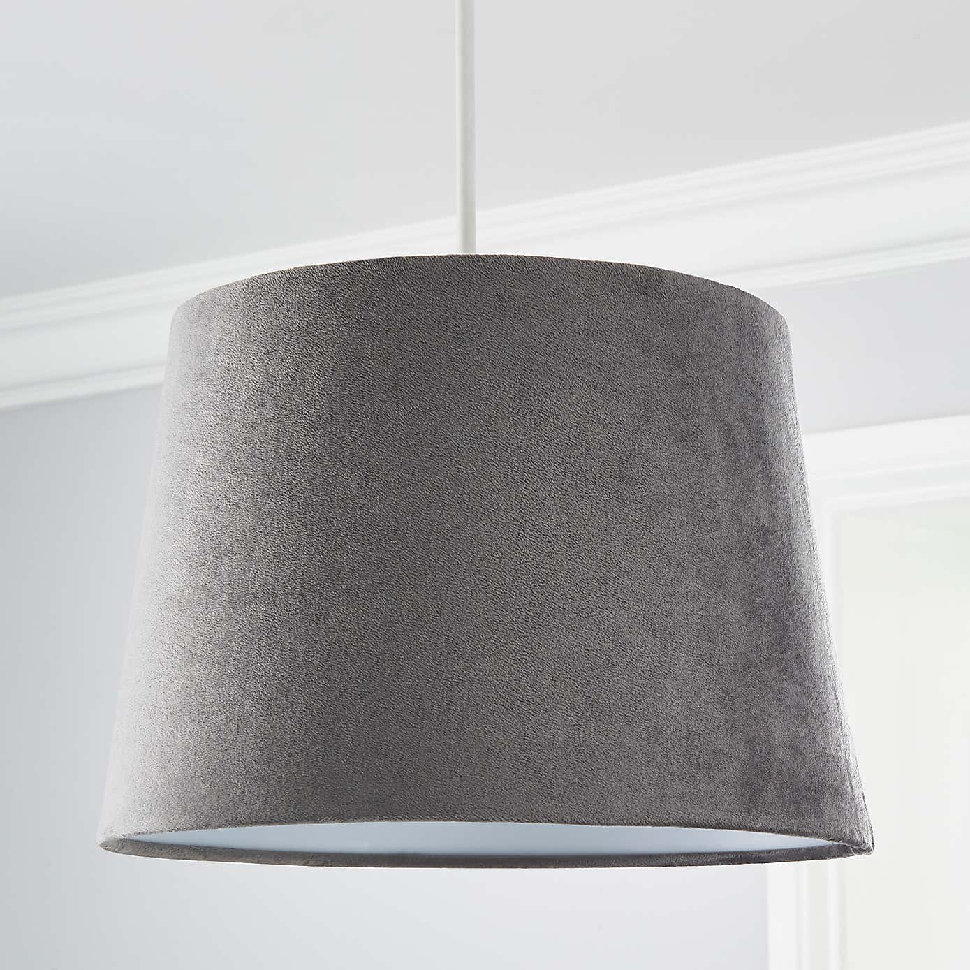 Clara Velvet Tapered Lamp Shade