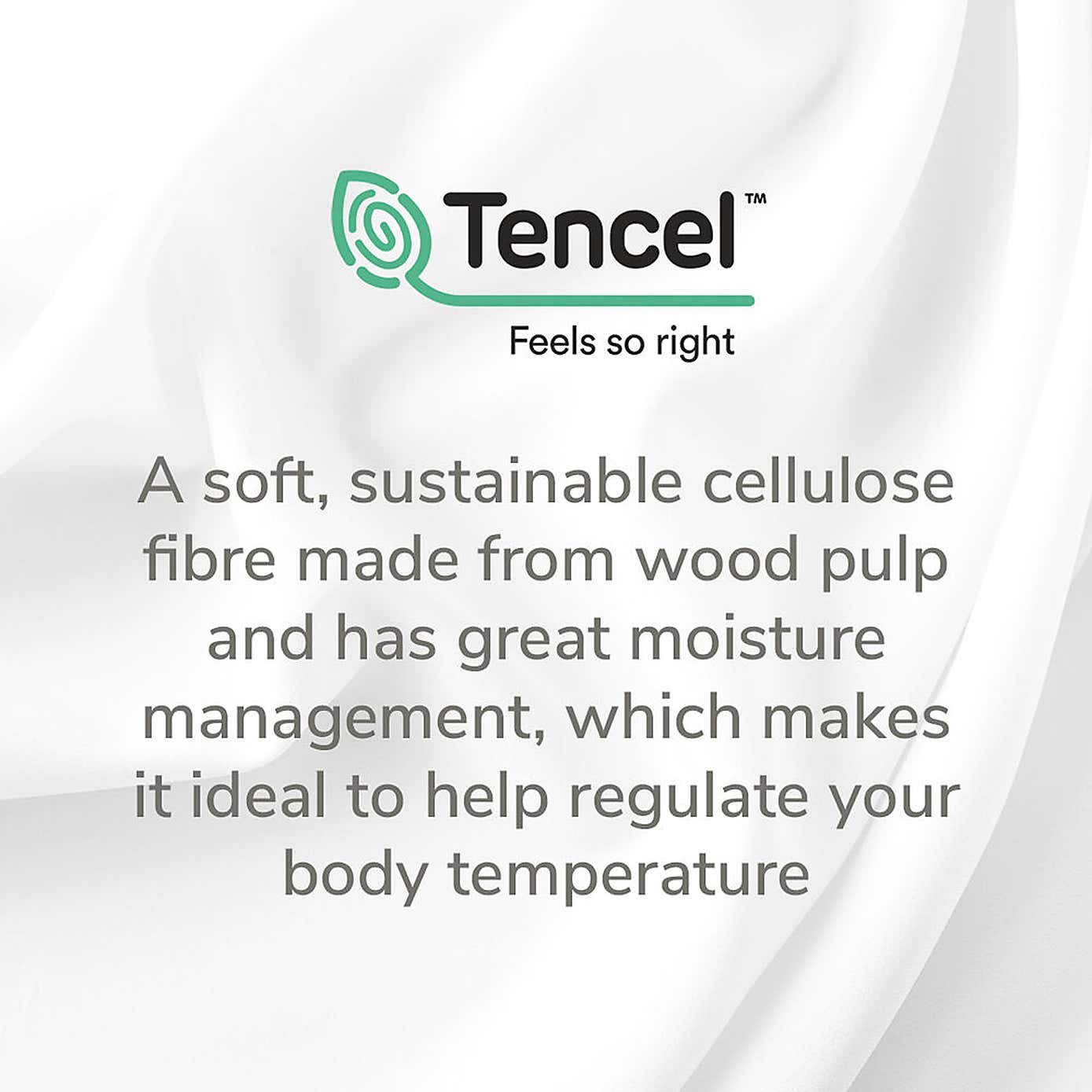 Dorma Tencel Blend Memory Foam Contour Pillow