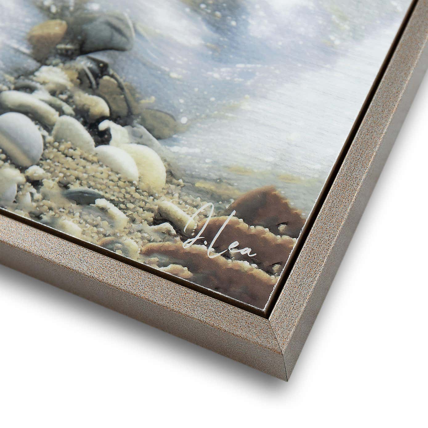 Cedar & Sage Crystal Waters Framed Canvas