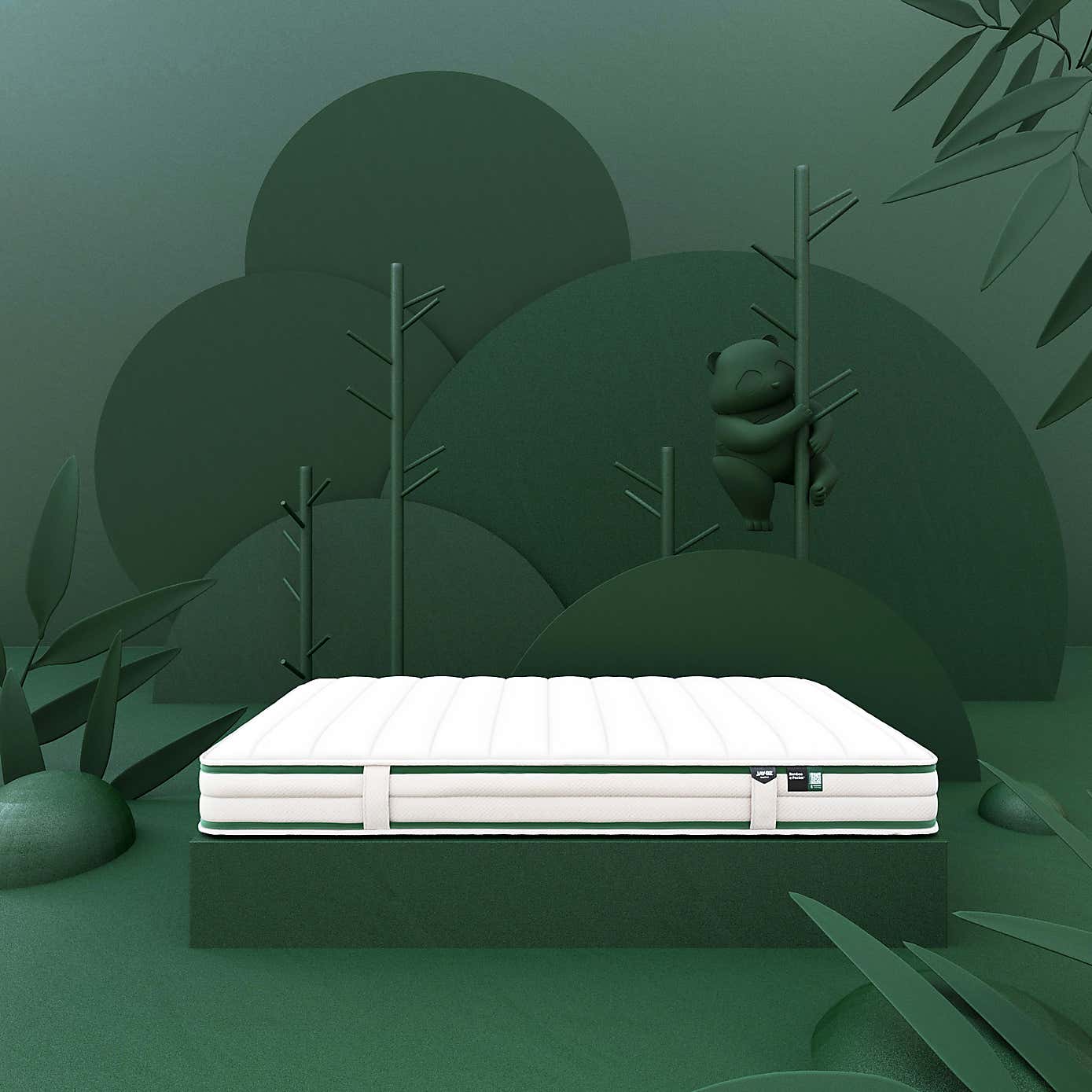 Jay-Be Natural Bamboo E-Pocket Kids Mattress