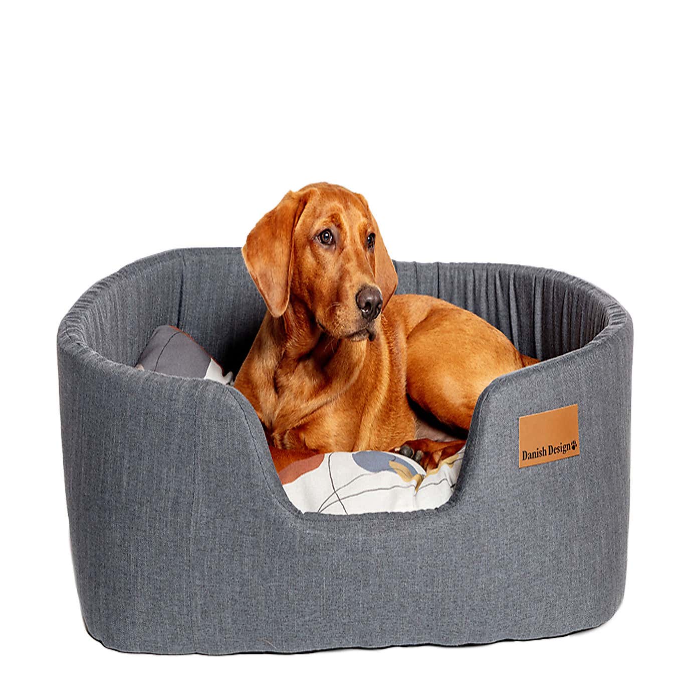 Danish Design Colour Block Lux Slumber Dog Bed
