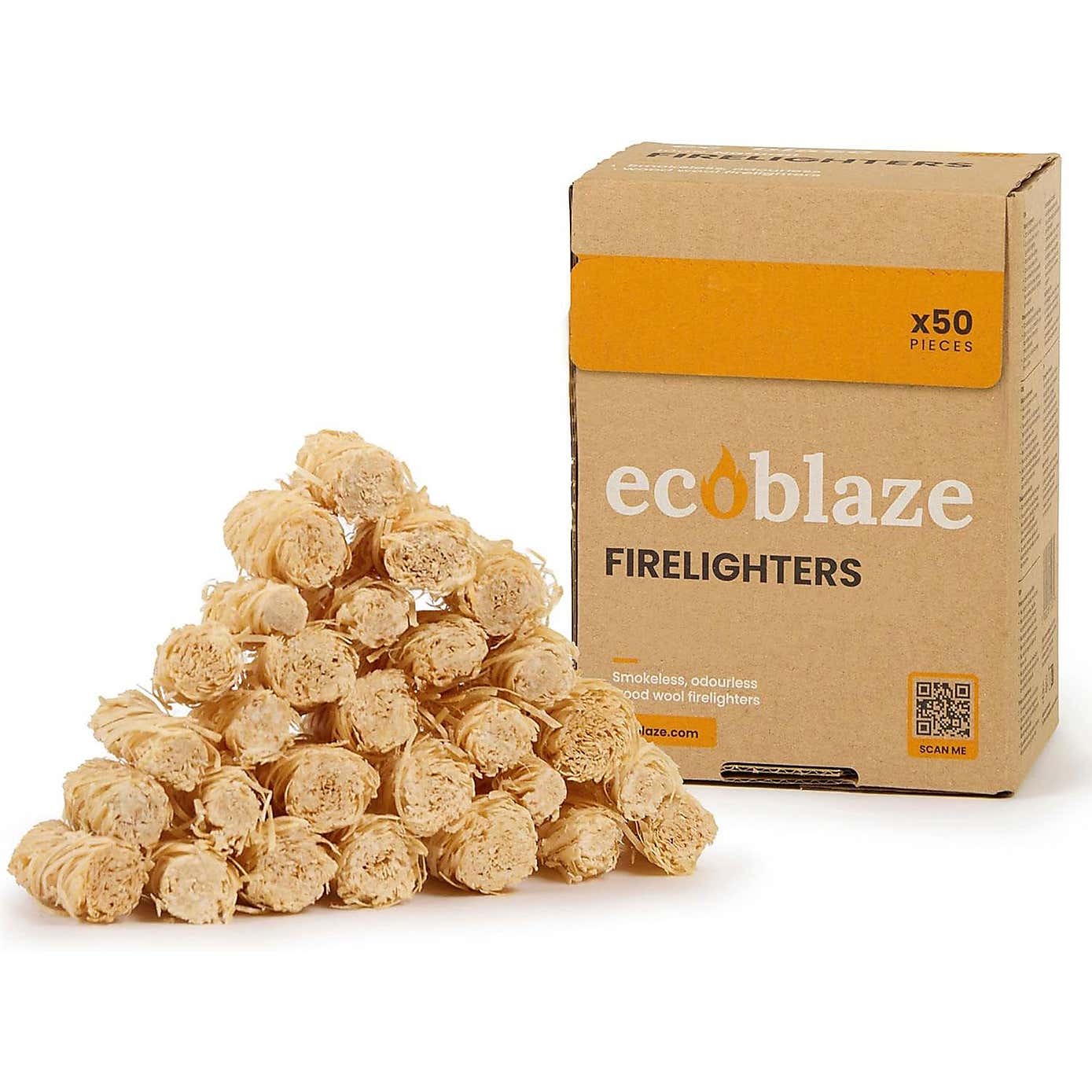 Ecoblaze Natural Firelighters Wood Wool