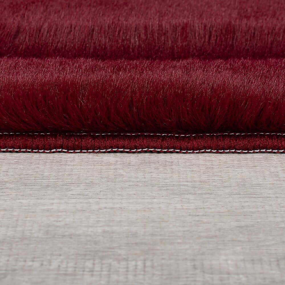 Supersoft Lush Geometric Fux Fur Arch Rug