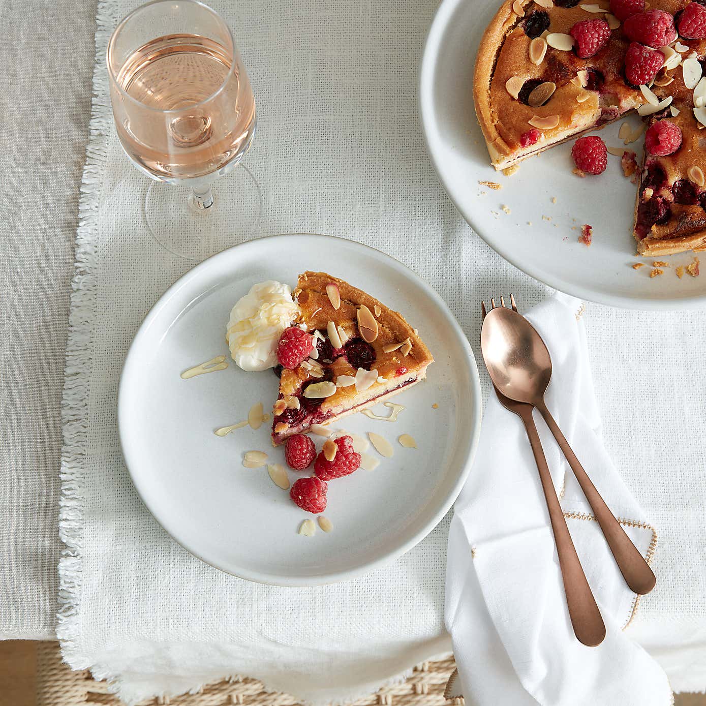 Denby Elements Stone White 12 Piece Dinner Set