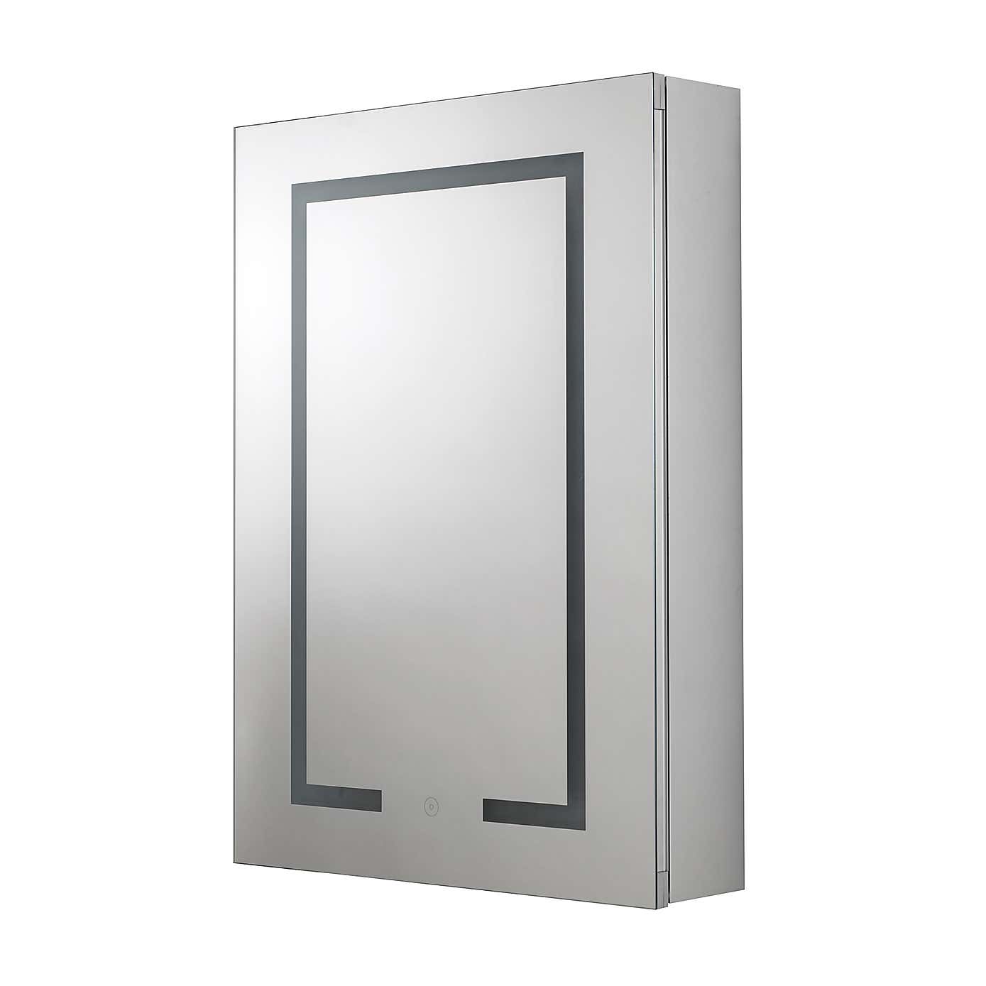 Cartlon Single Door LED Illuminated Cabinet