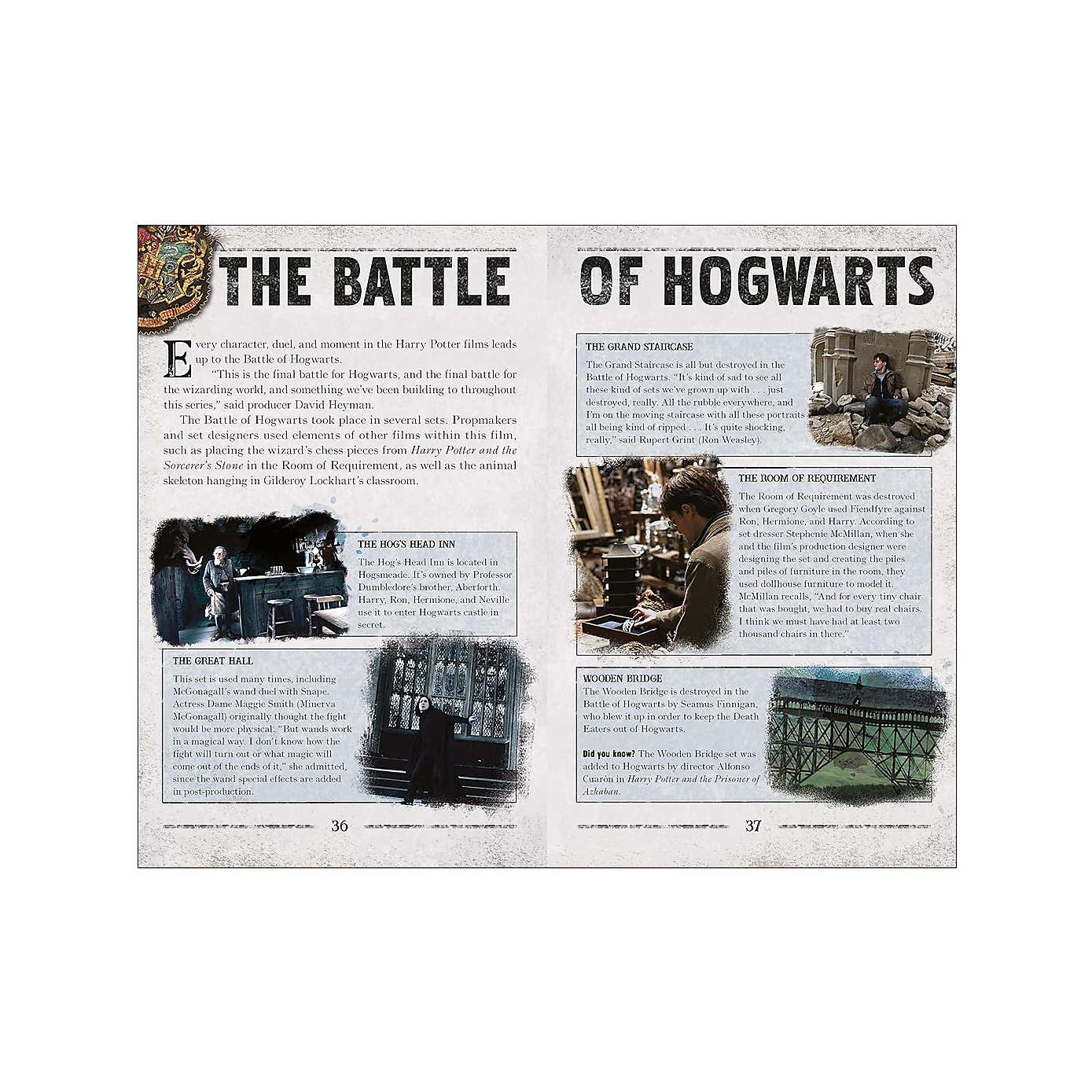 Harry Potter Battle of Hogwarts Book
