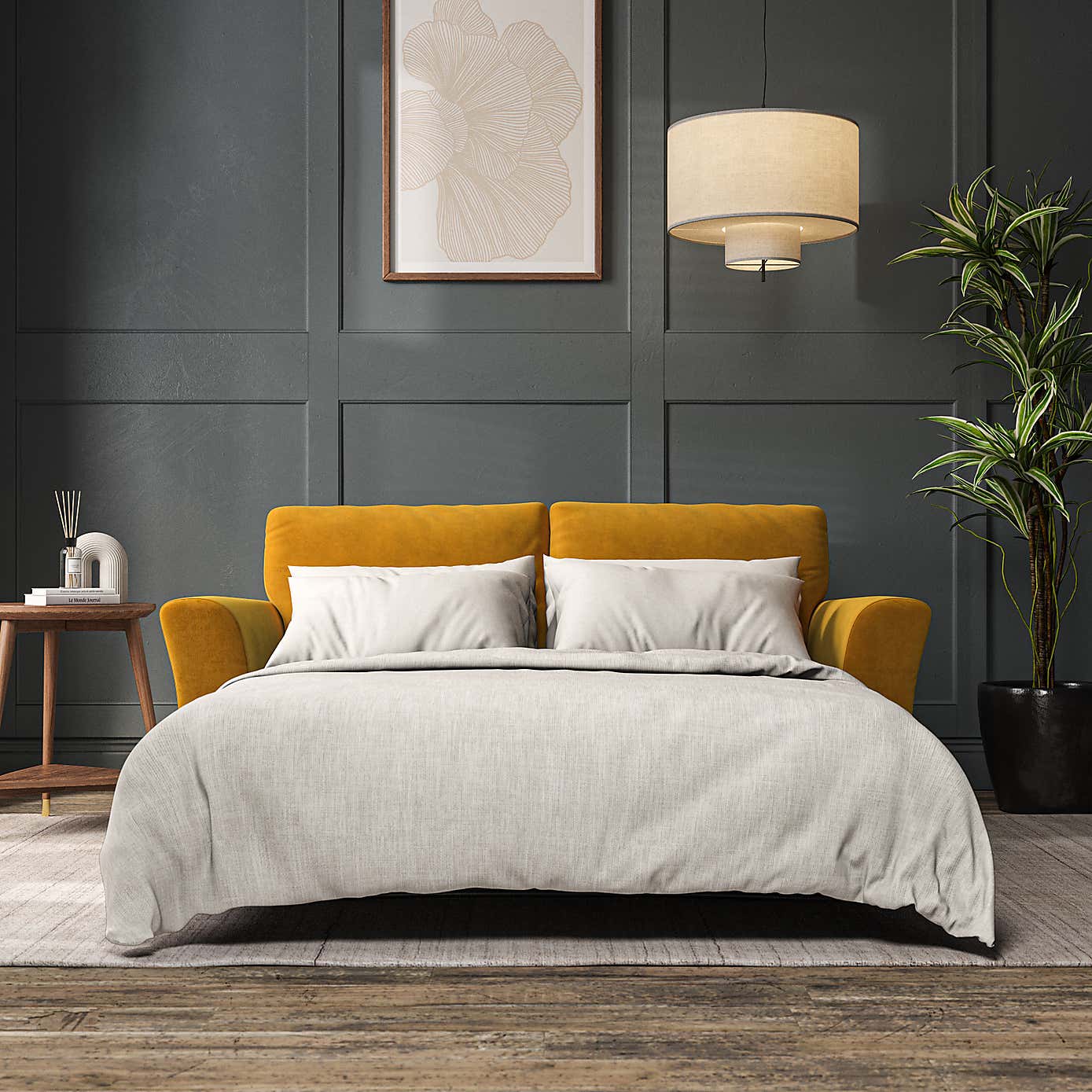 Lena 3 Seater Sofa Bed