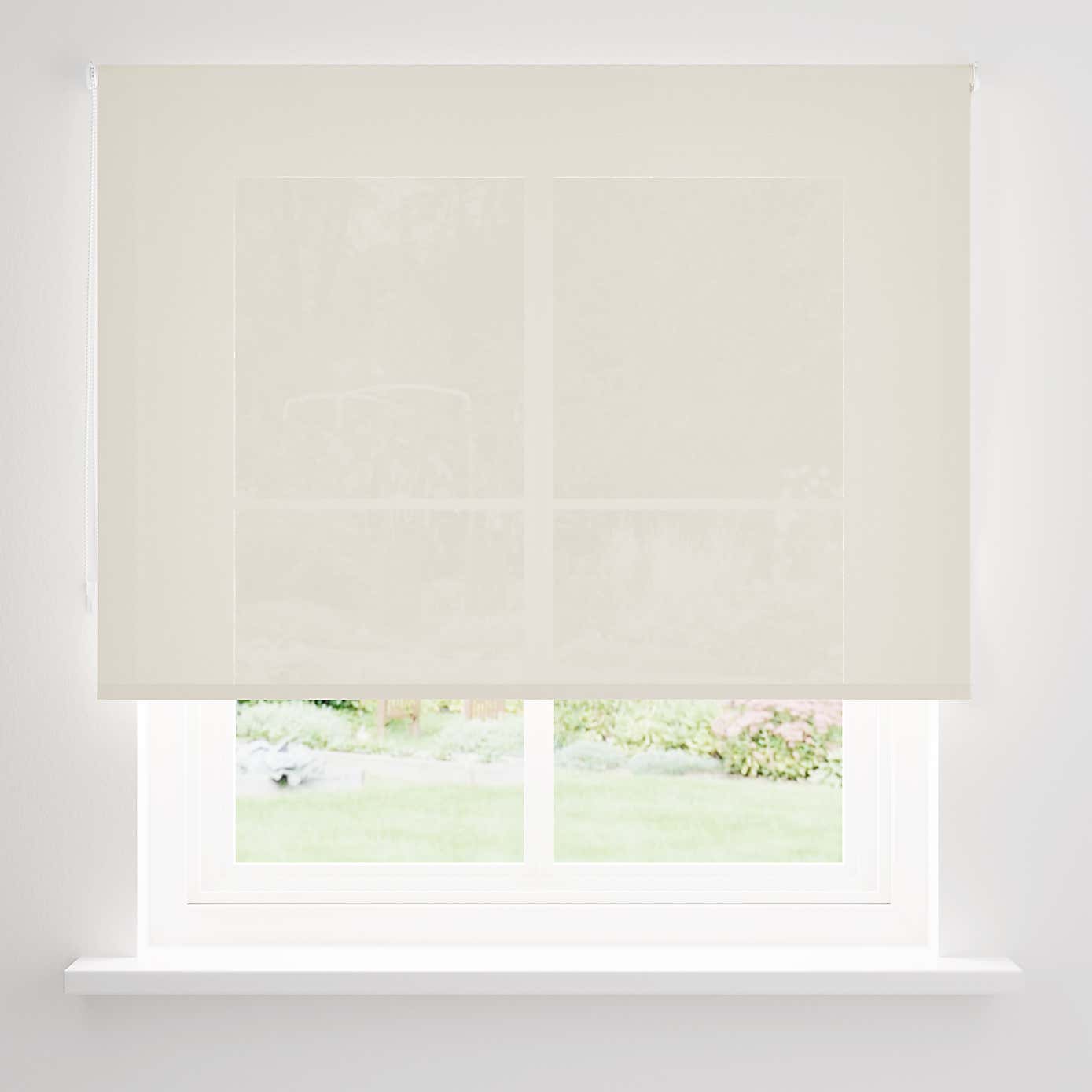 White Sheer Roller Blind