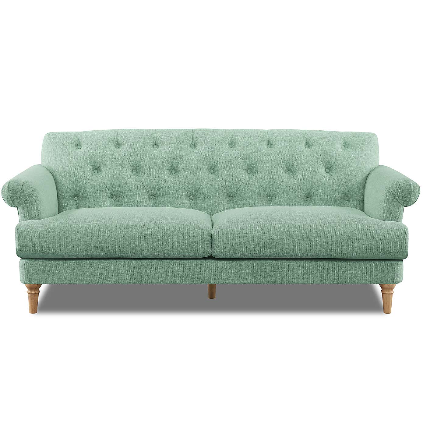 Trance Fabric 3 Seater Sofa