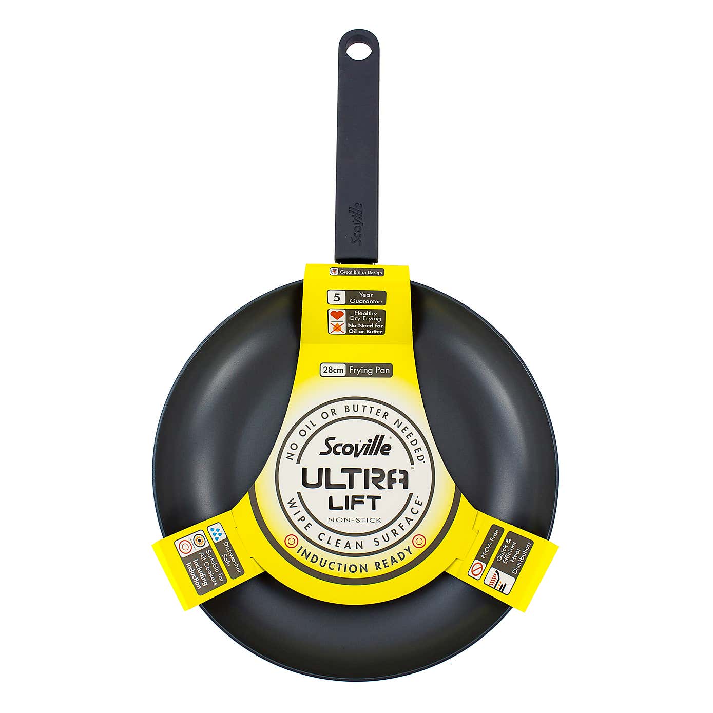 Scoville Ultra Lift Non-stick Aluminum Frying Pan, 28cm