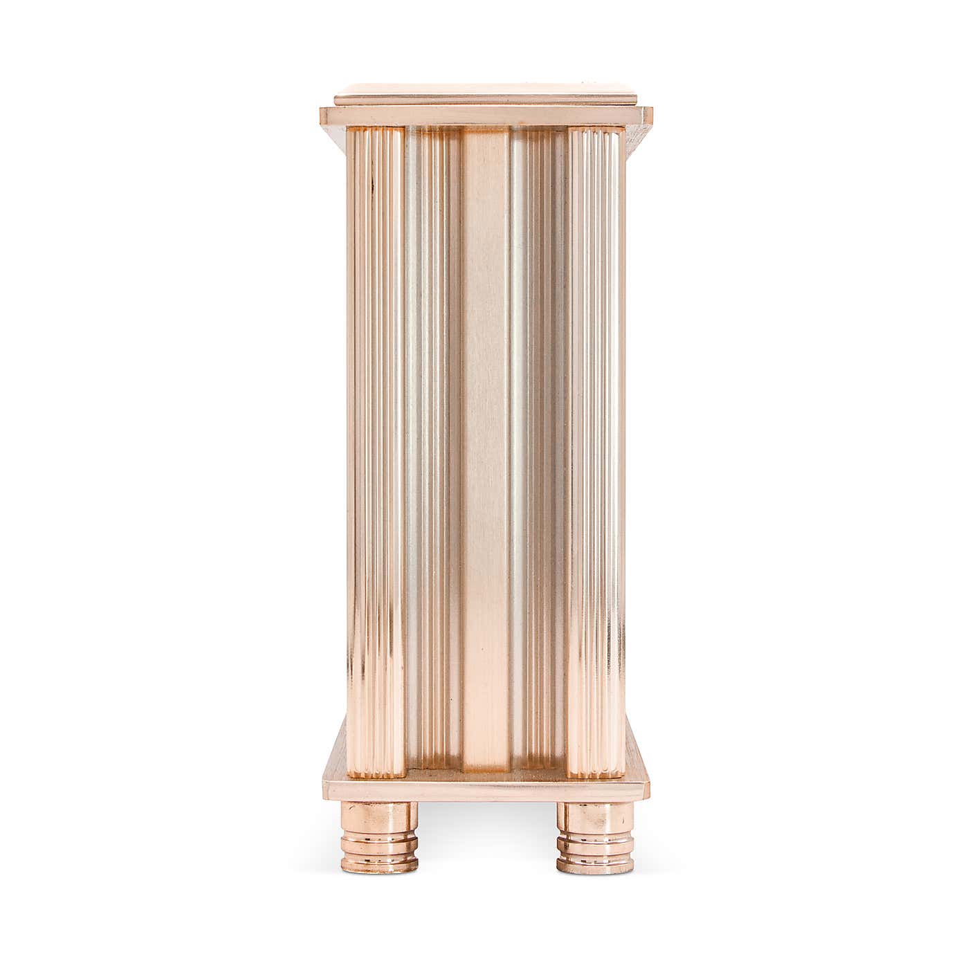 Acctim Shelford Rose Gold Mantel Clcok
