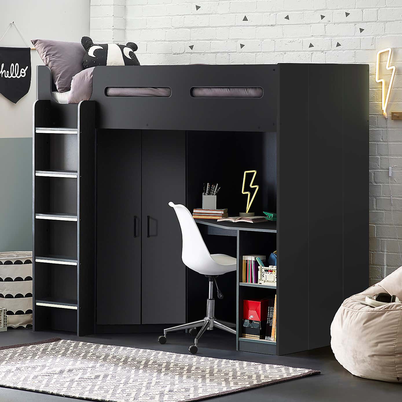 Hercules High Sleeper Bed