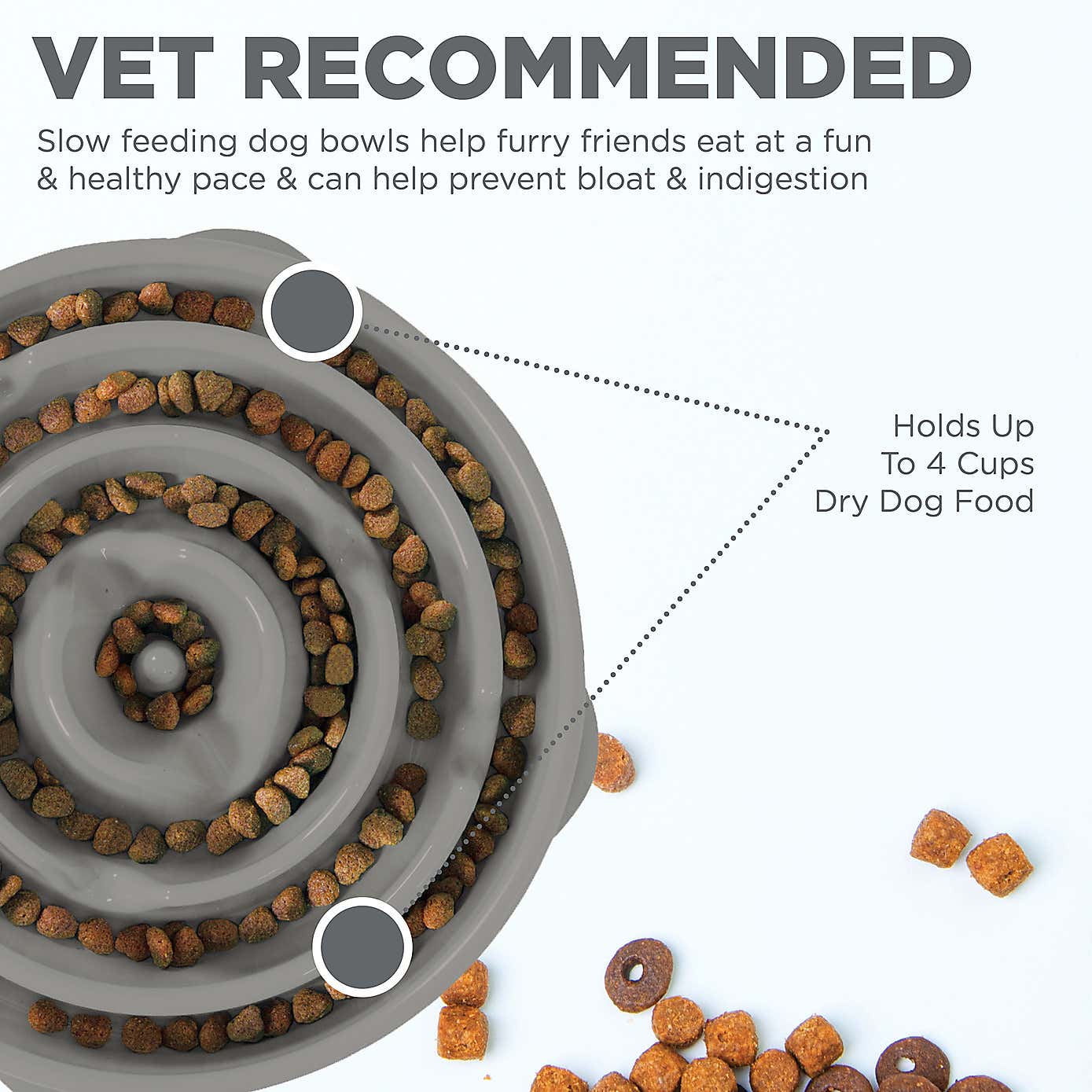 Rosewood Fun Feeder Drop Pet Bowl