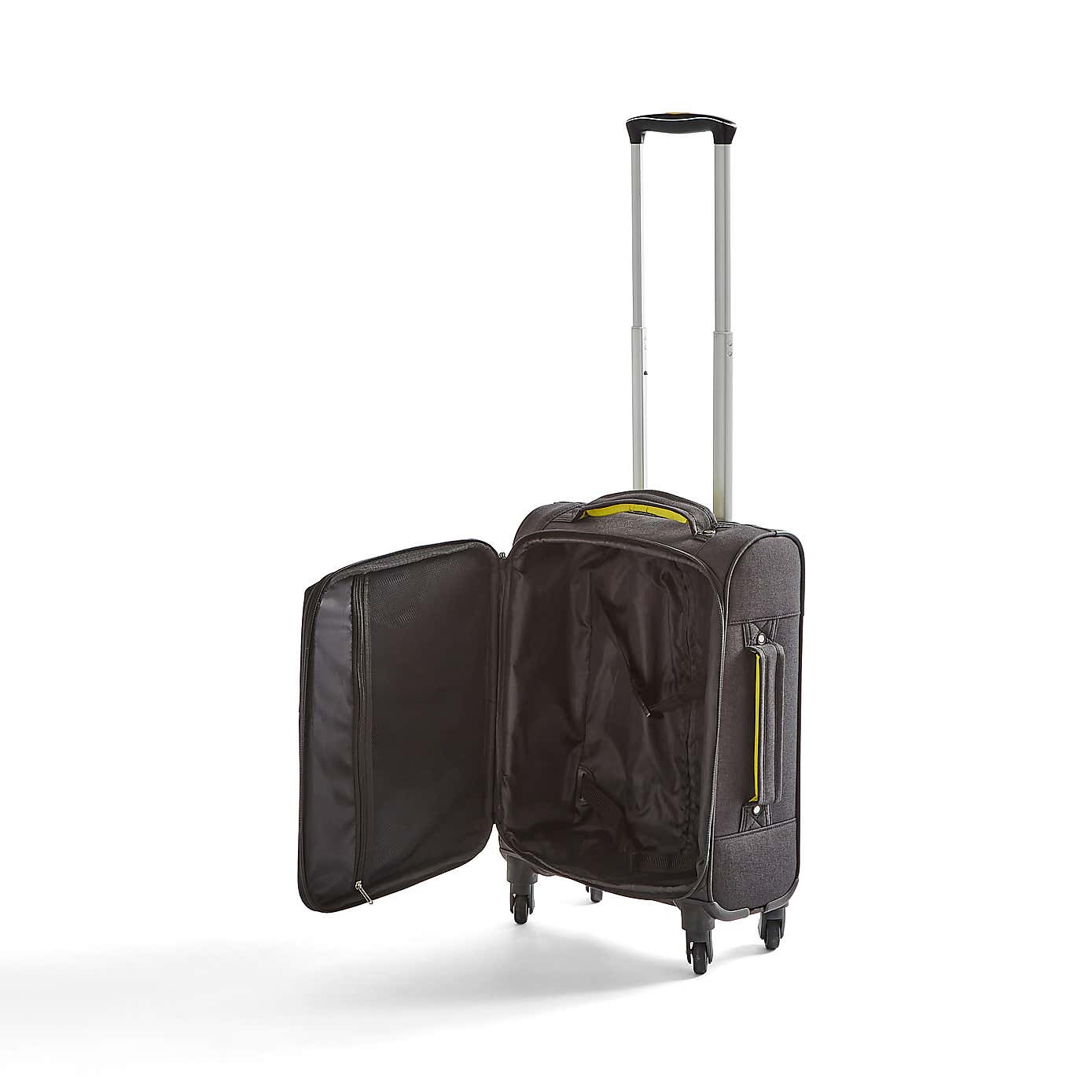 Elements Grey and Ochre Suitcase