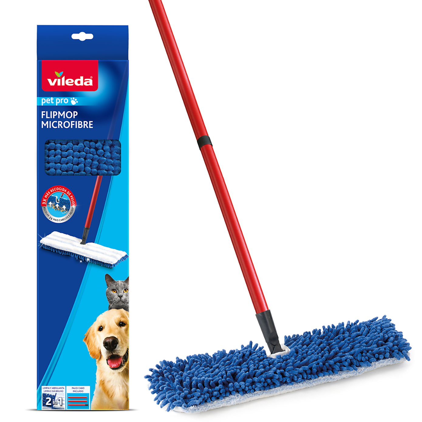 Vileda Pet Pro Flip Mop