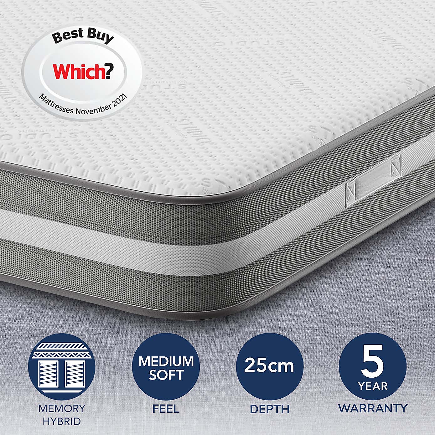 Silent Night S Memory 1000 Pocket Sprung Mattress