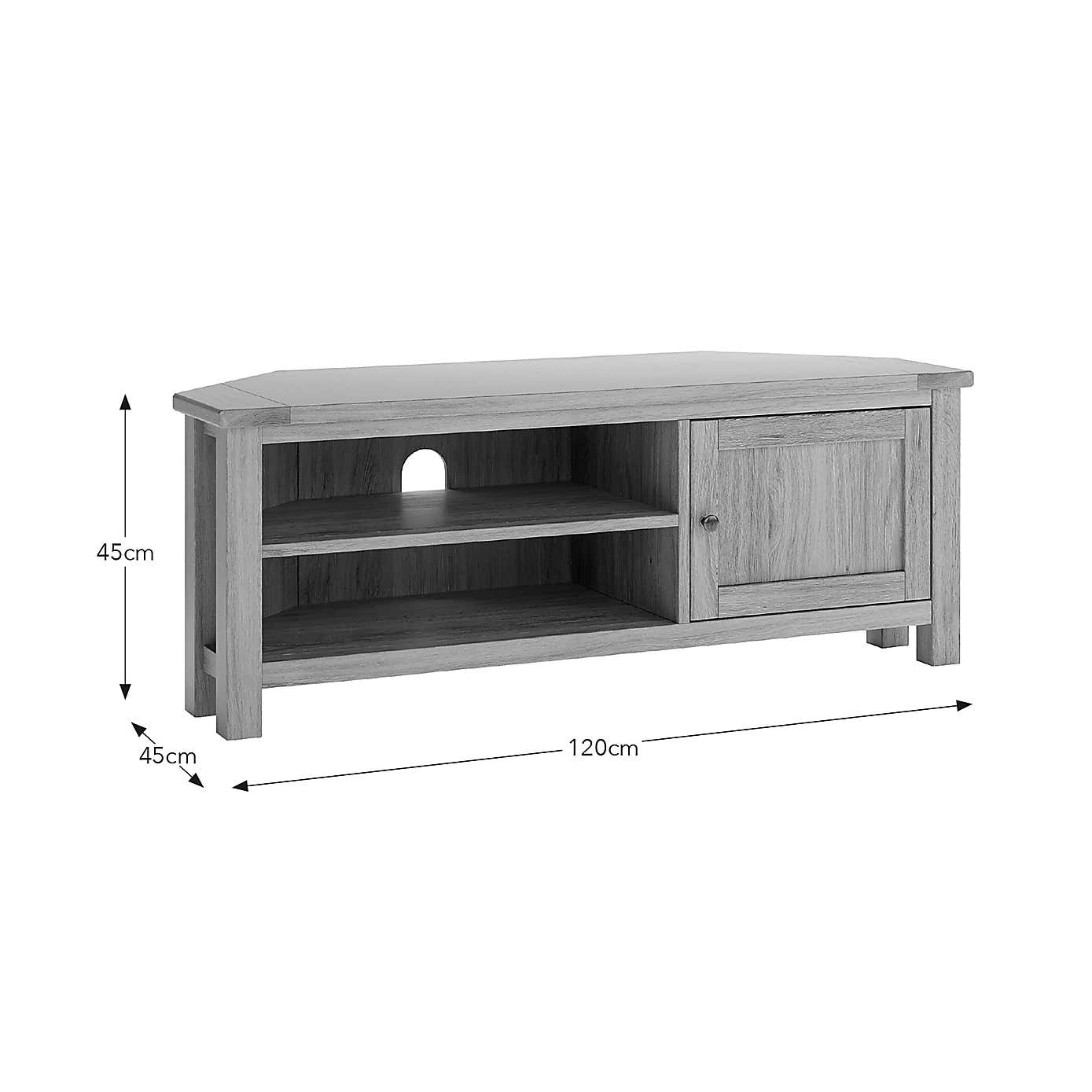 Olney Corner TV Unit Stone