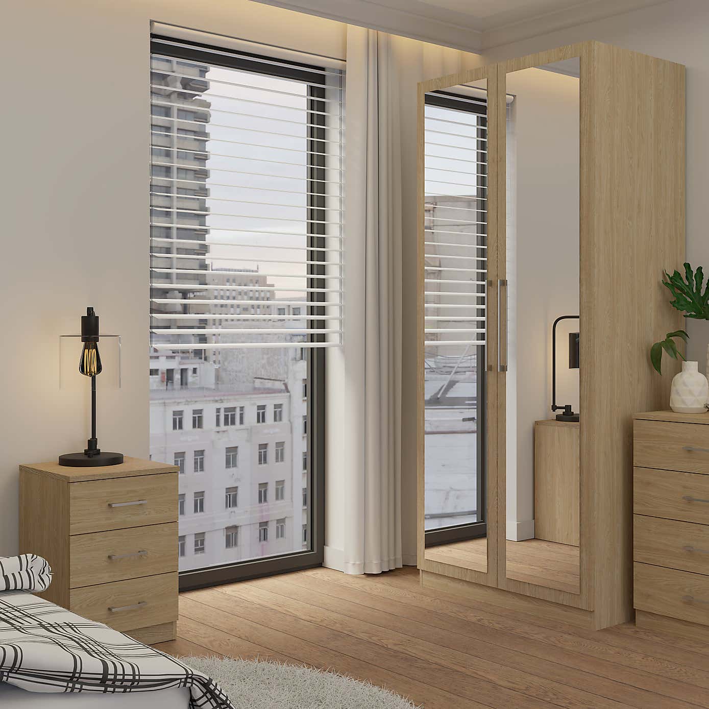 Foster Double Wardrobe