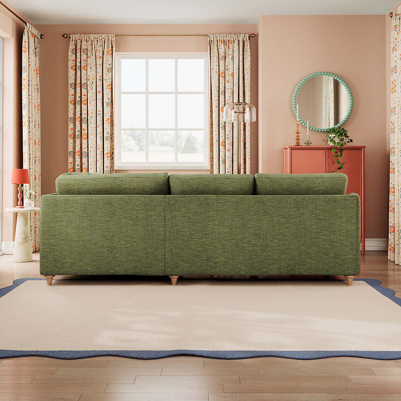 Slub Faux Linen Fabric Sample