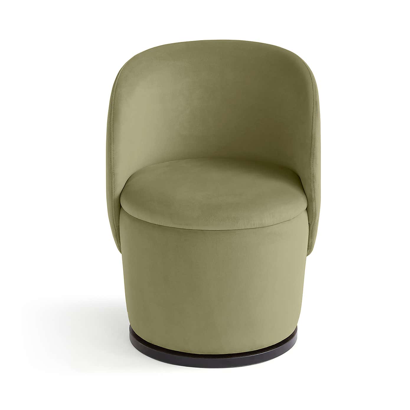 Jaylen Swivel Dining Chair, Velvet