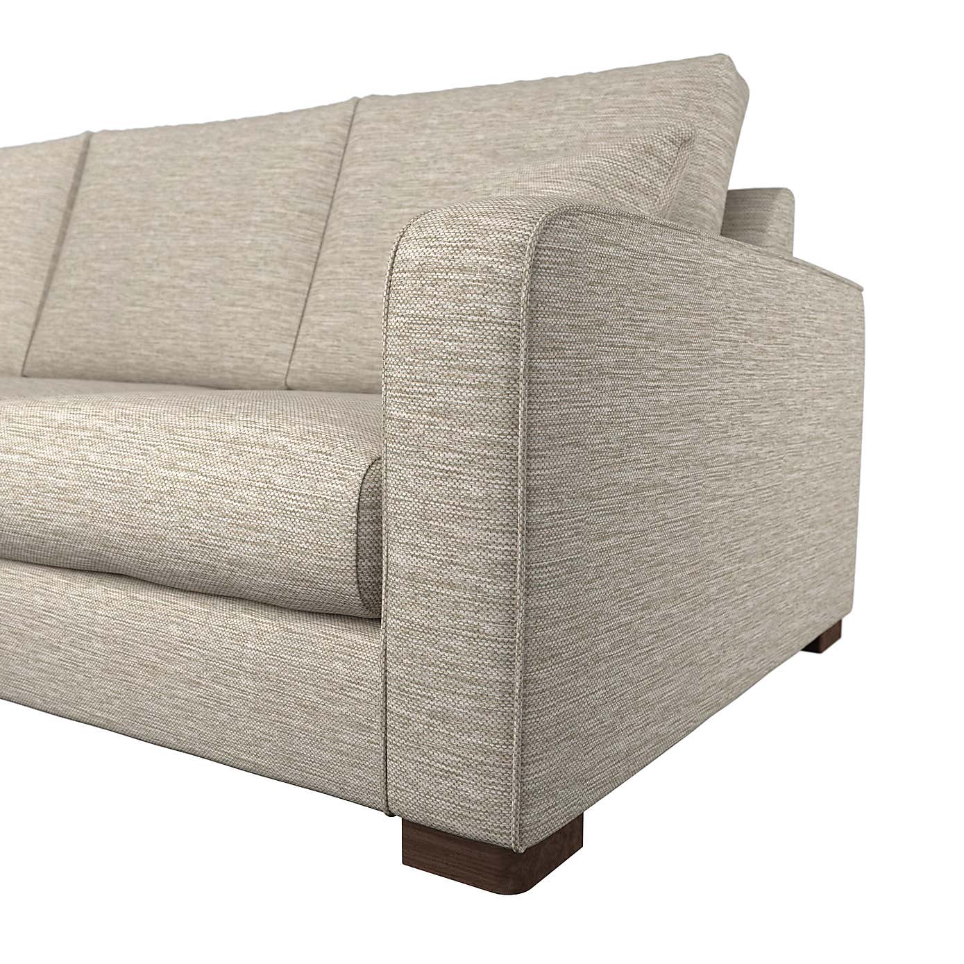 Carson Vivalife Stain-Resistant Fabric Right Hand Corner Sofa