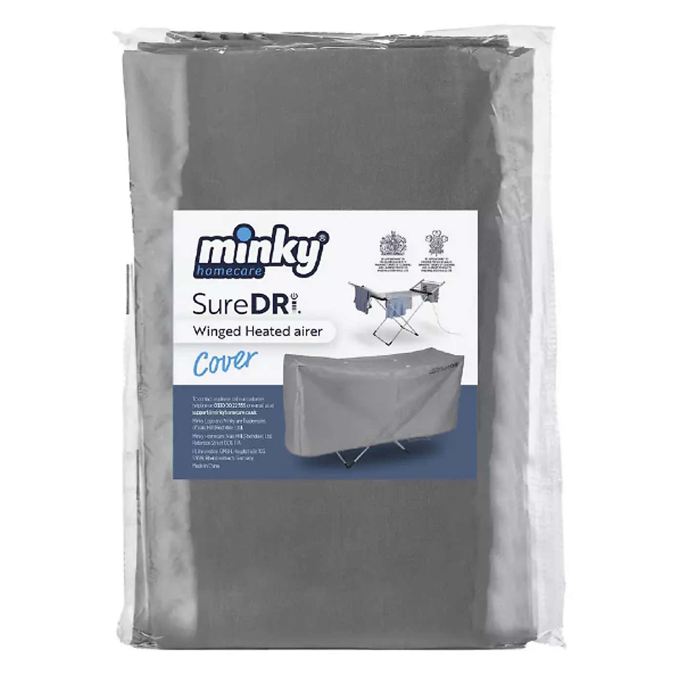 Sure Dri 12m Heated Airer with Wings Cover