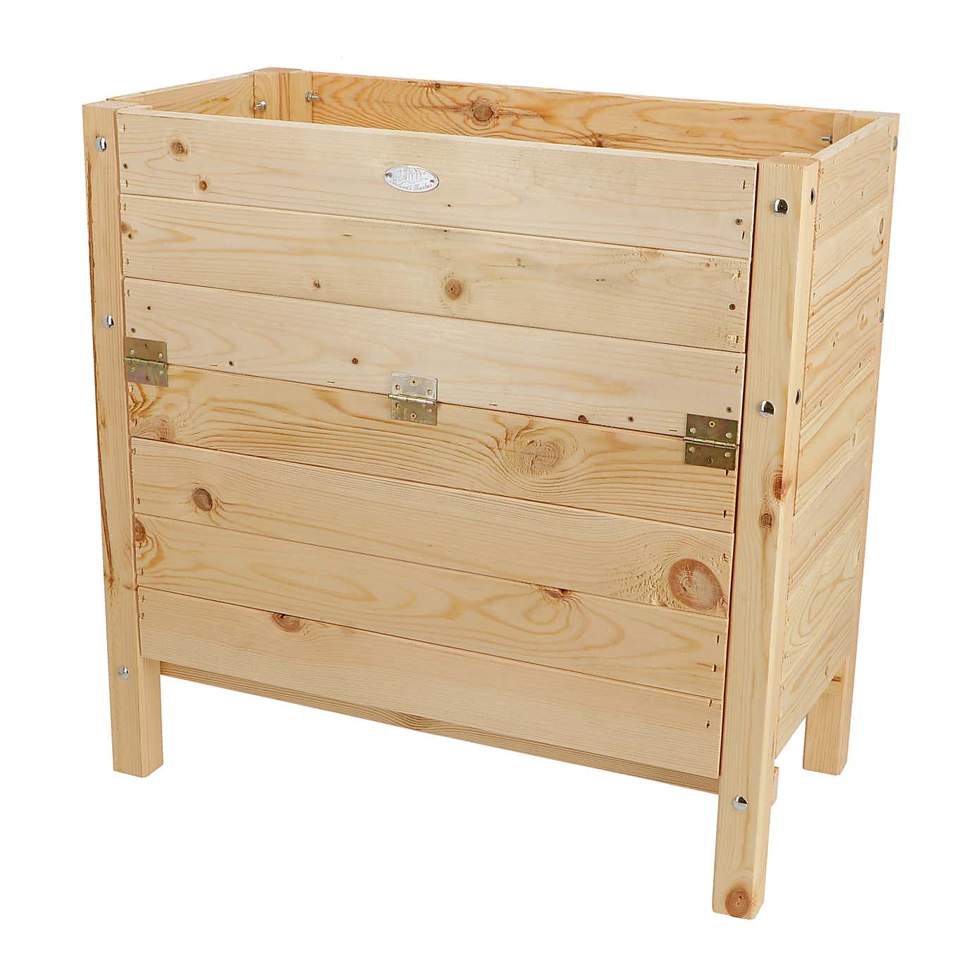 Fallen Fruits Raised Bed with Storage Compartment