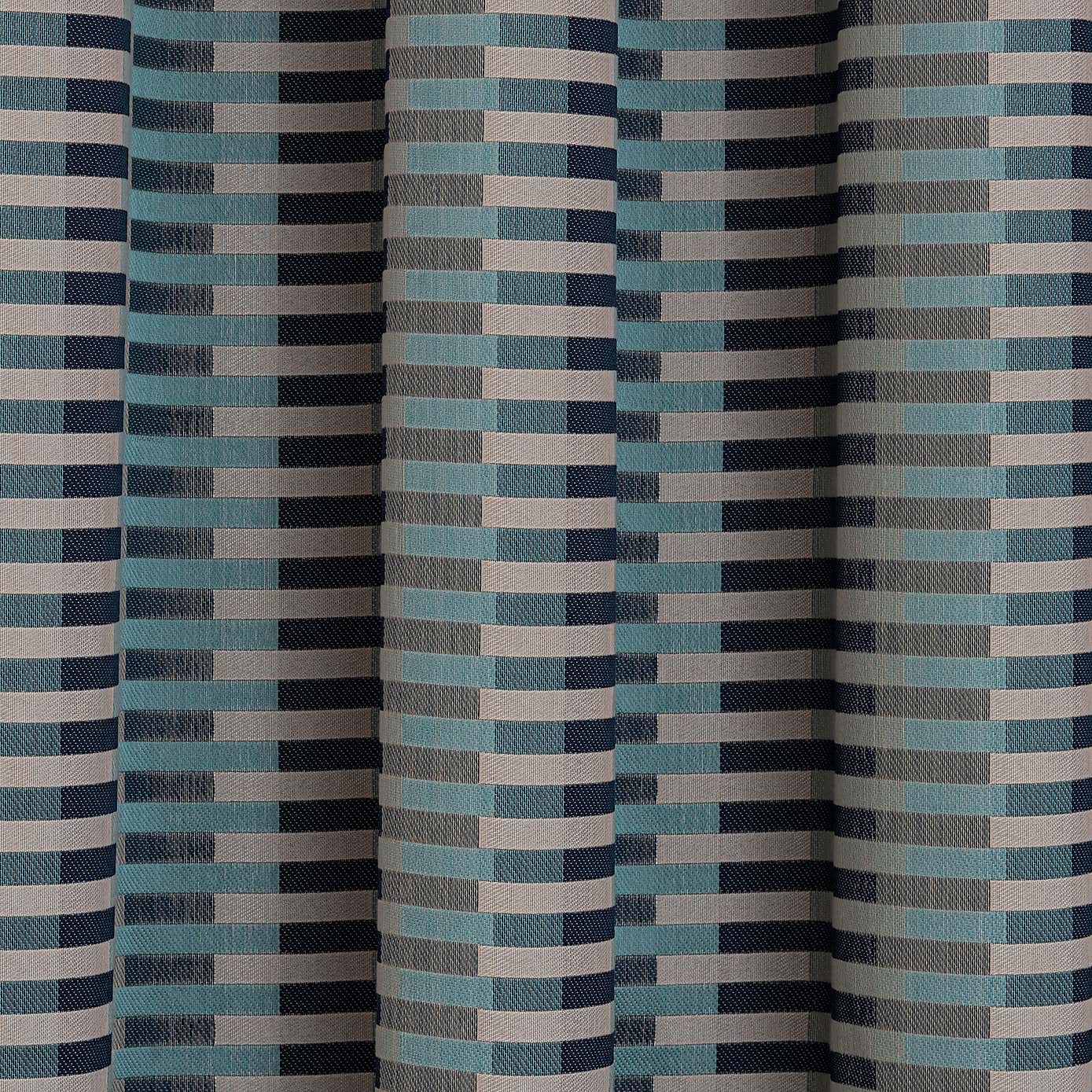 Elements Kansas Stripe Eyelet Curtains