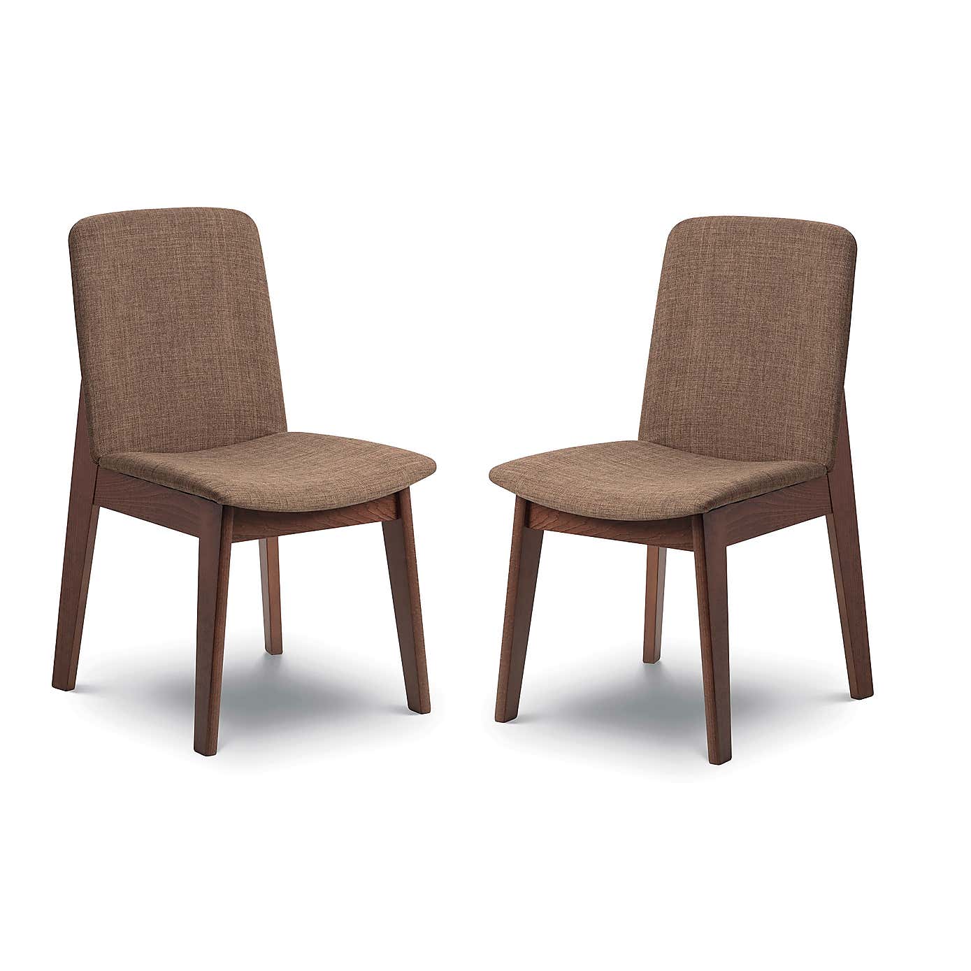 Kensington Set Of 2 Dining Chairs, Rubberwood