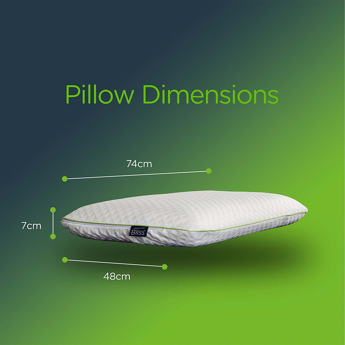 Snuggledown Bliss Traditional Bamboo Pillow
