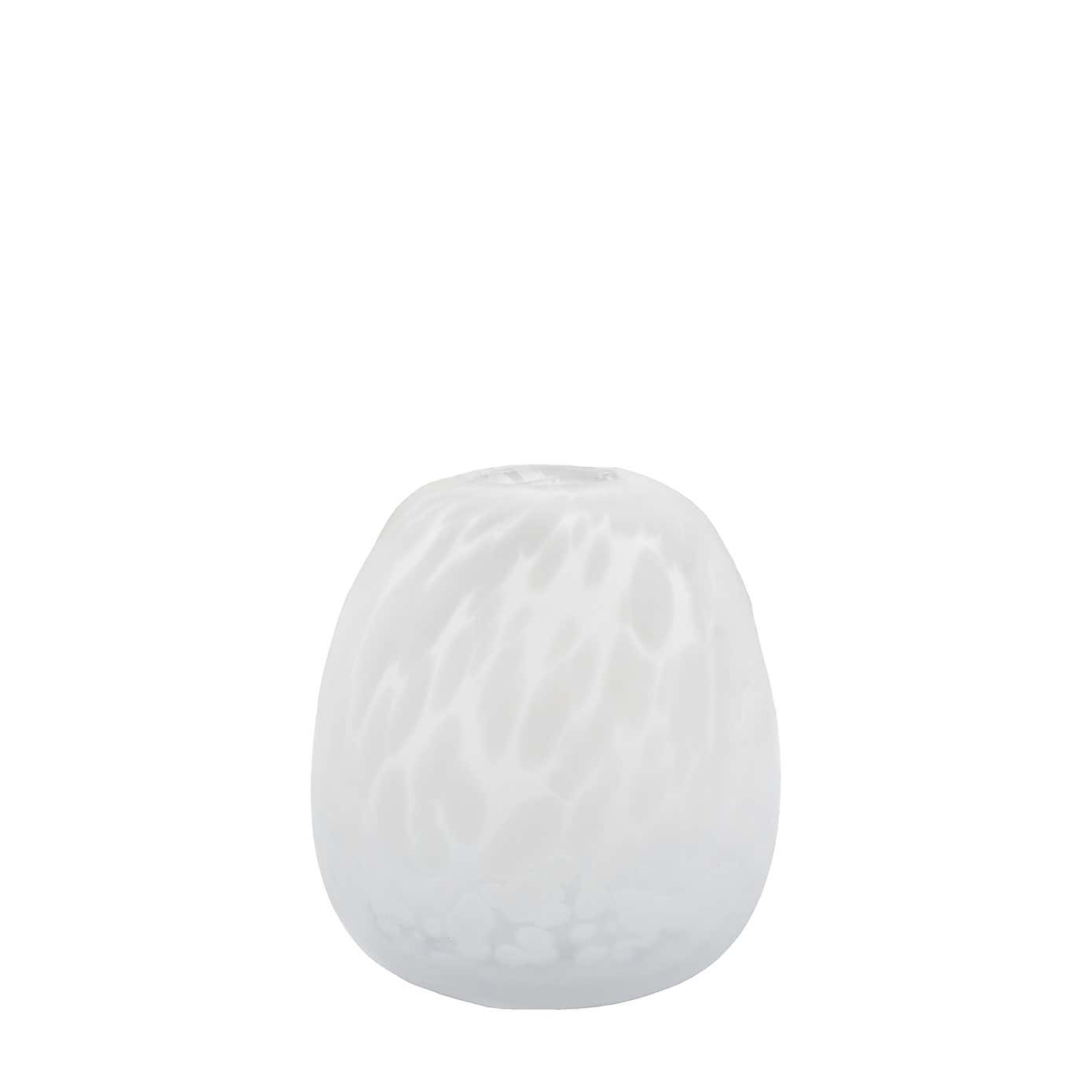 Parnwell Confetti Frosted Glass Vase