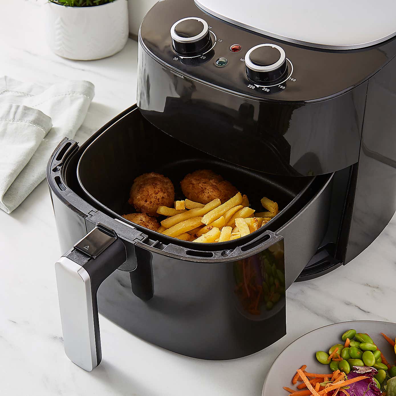Dunelm 4L Manual Air Fryer